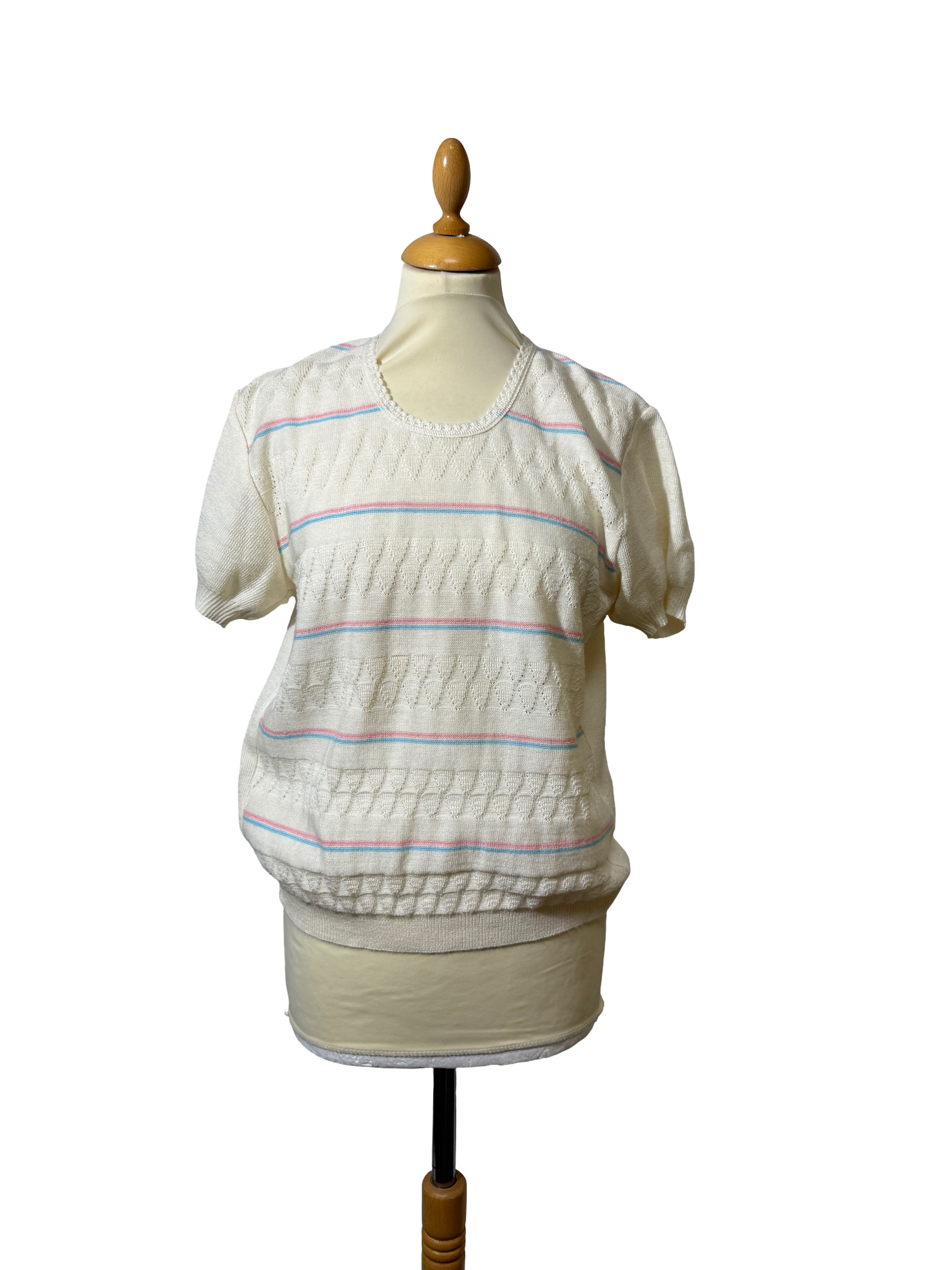 Pull à motifs 70s