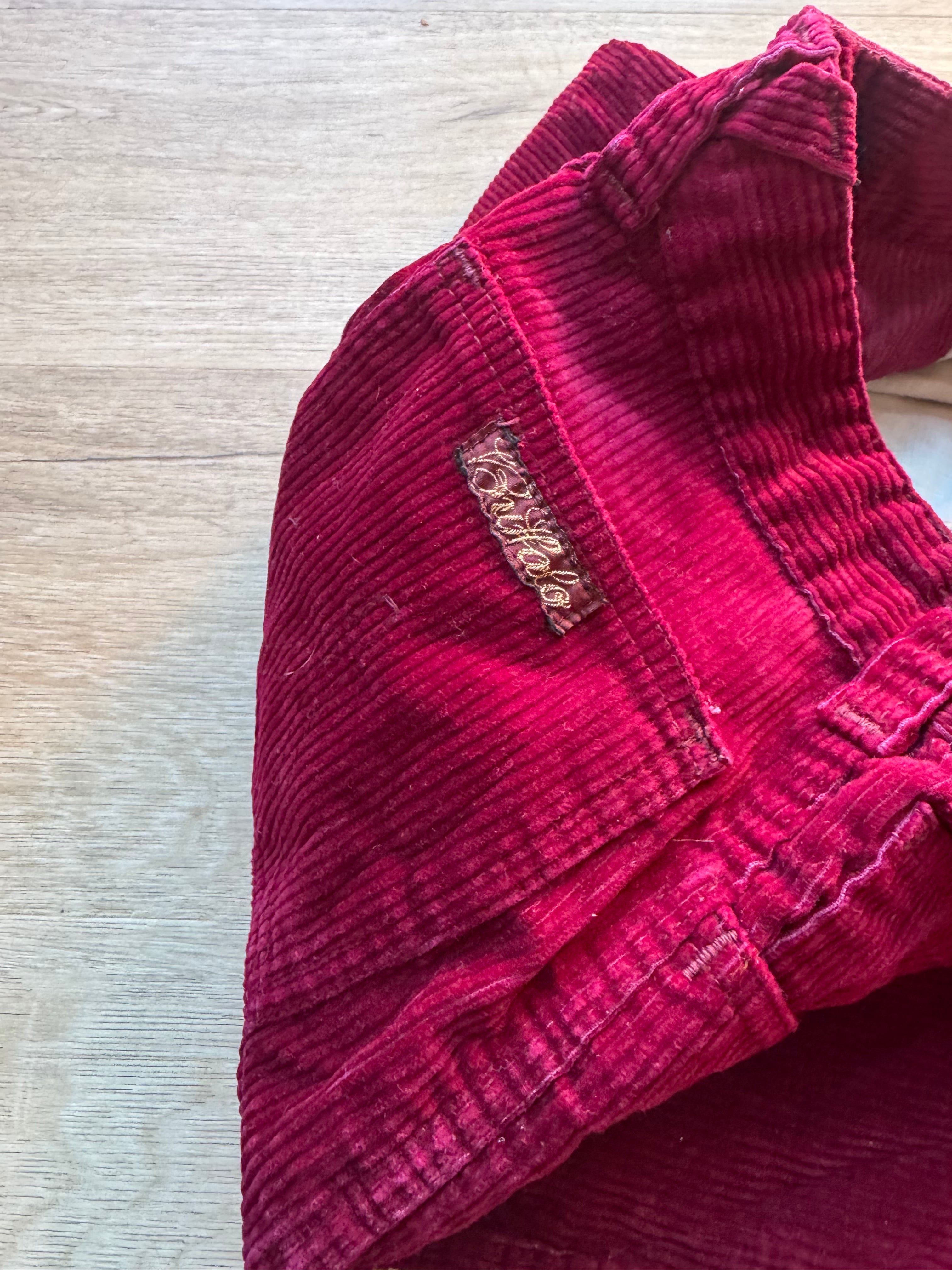 Pantalon en velours