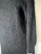 Robe longue en angora
