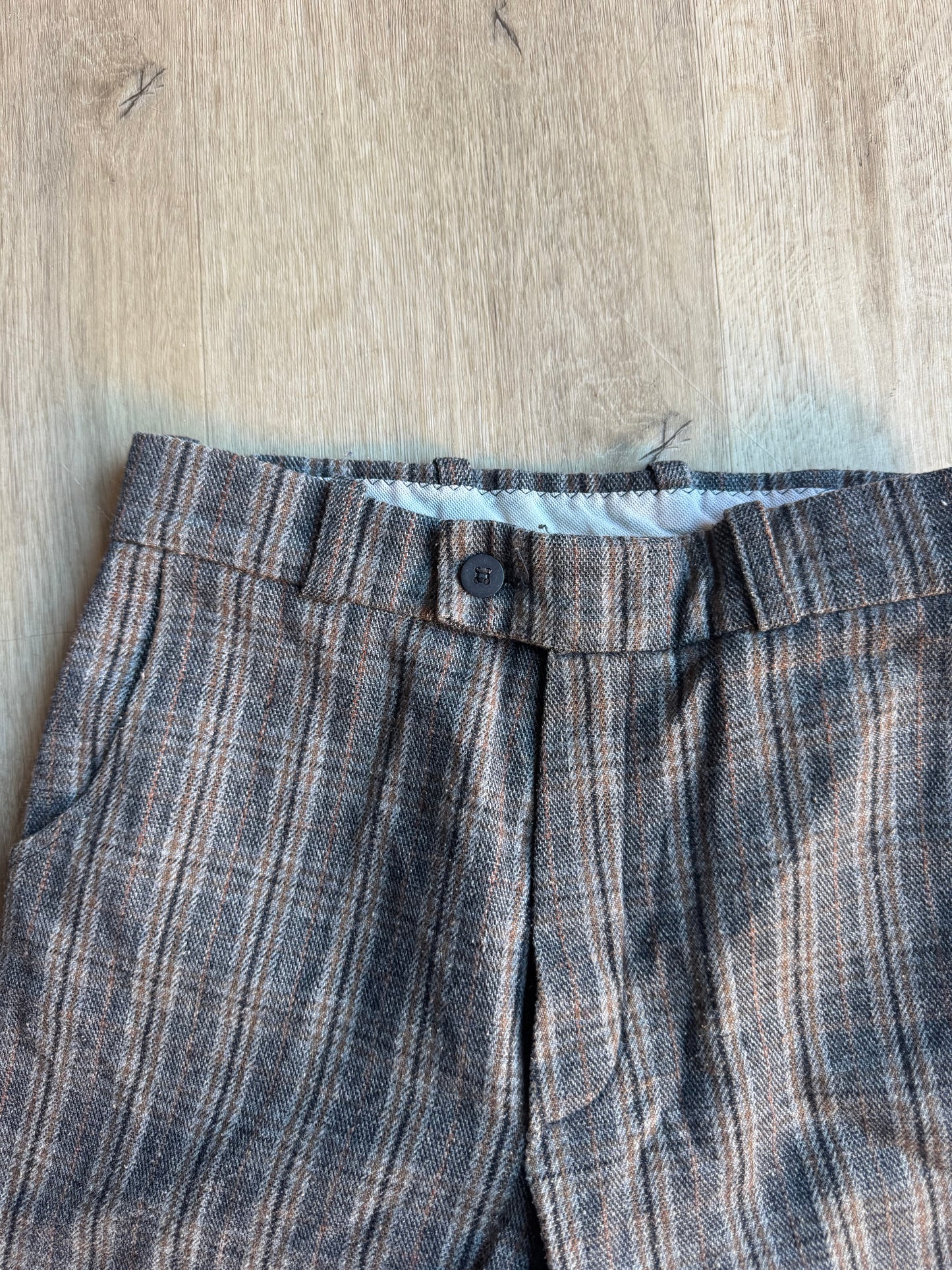 Pantalon à carreaux