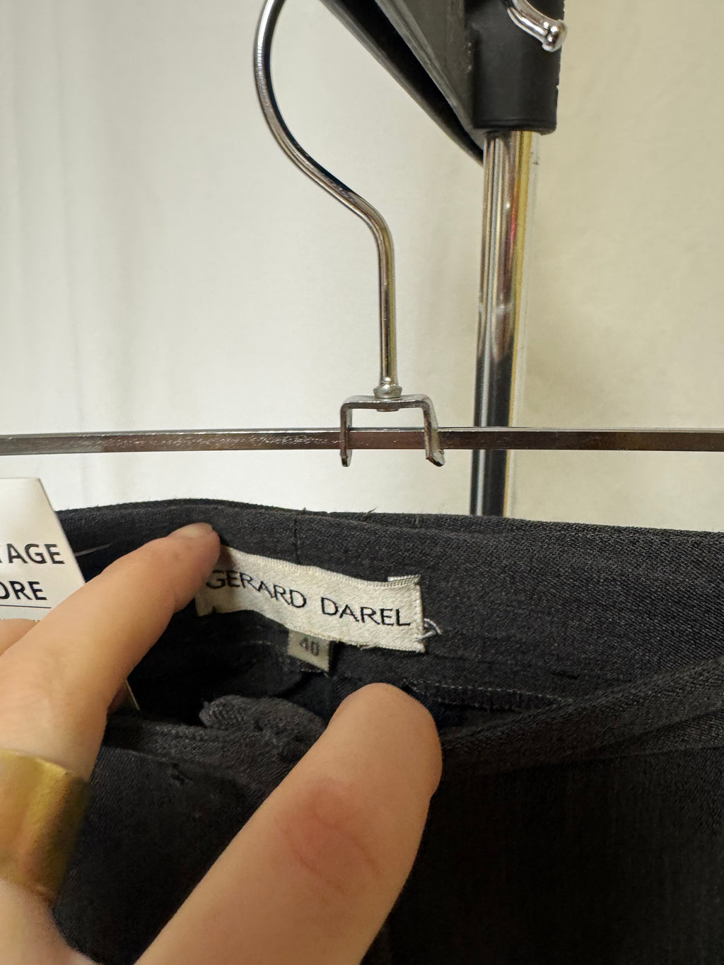 Pantalon gris Gérard Darel