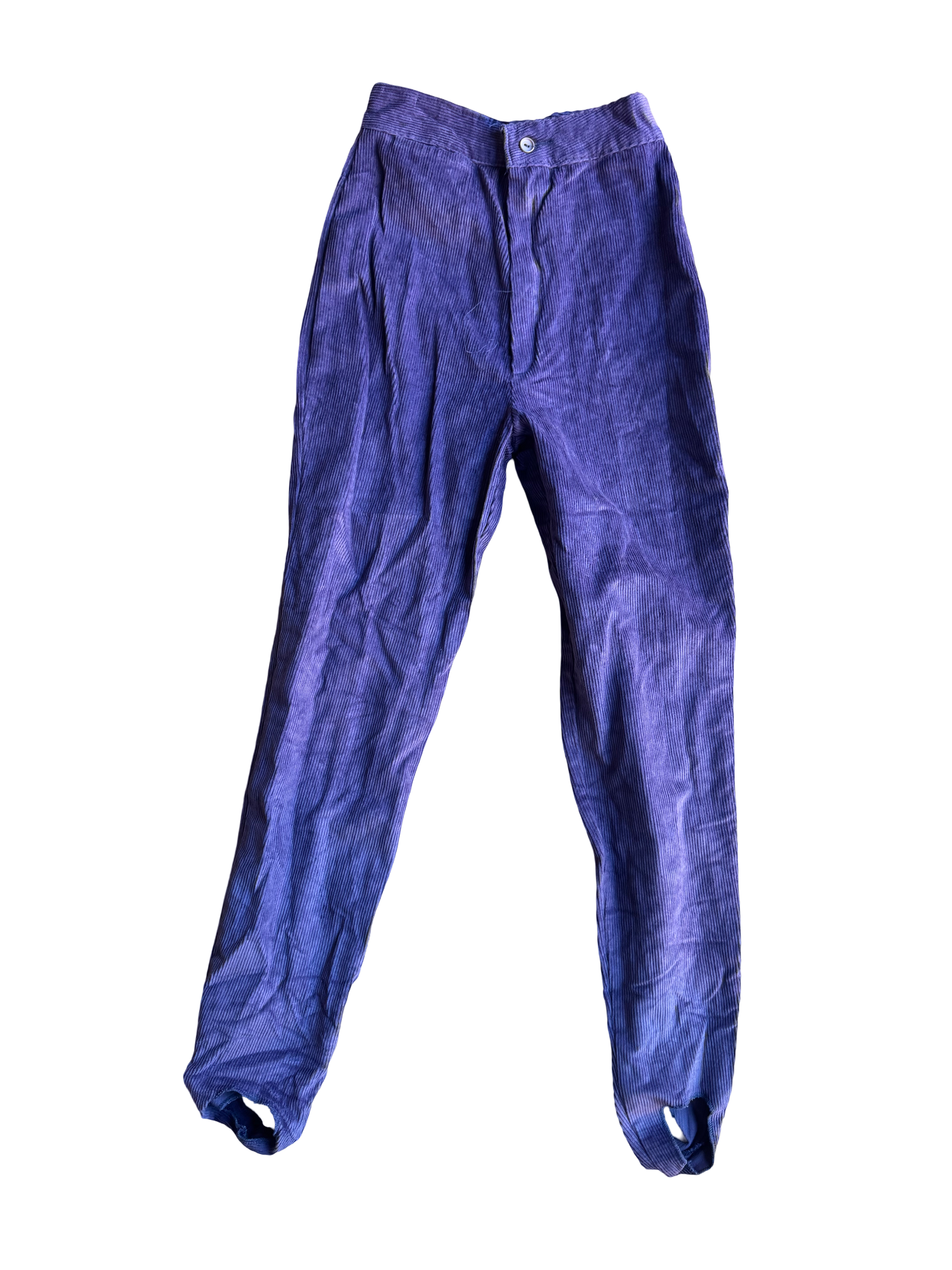 Pantalon fuseau velours côtélés