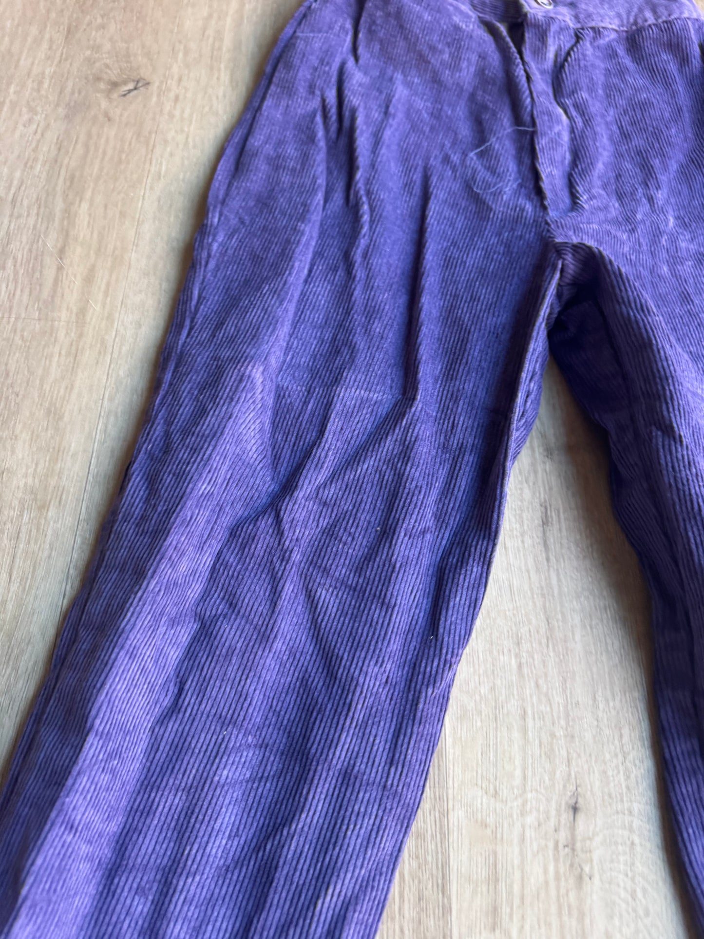 Pantalon fuseau velours côtélés