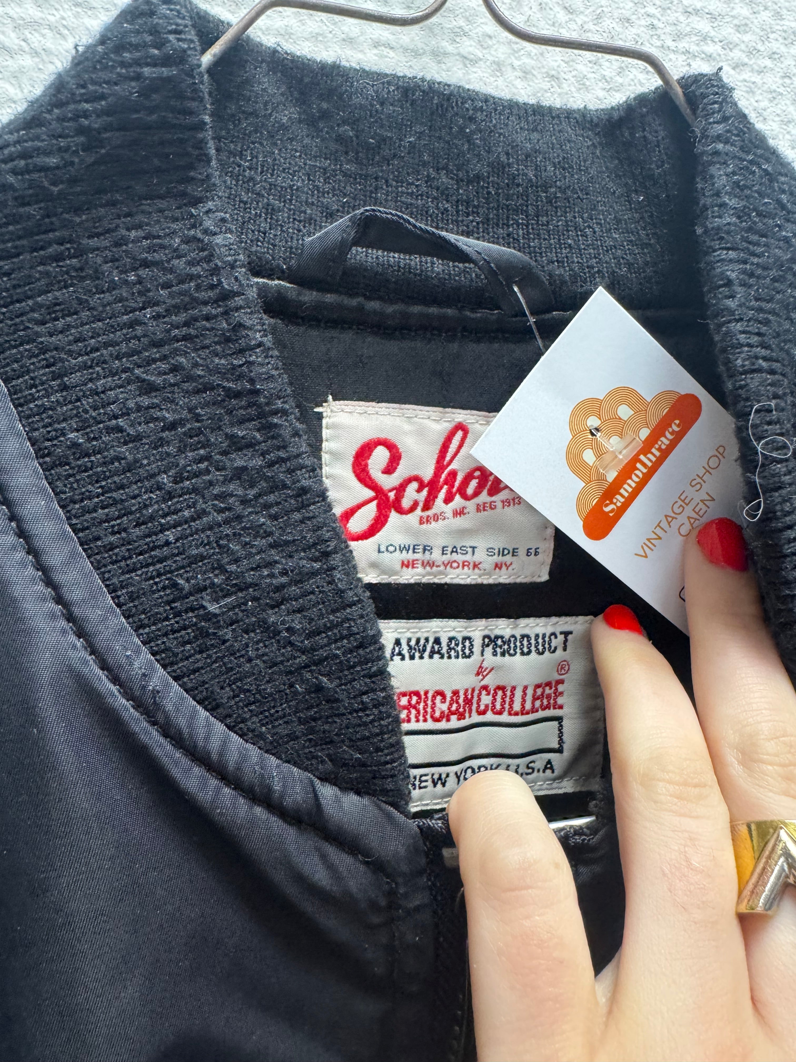 Blouson noir Schott