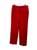 Pantalon de costume rouge