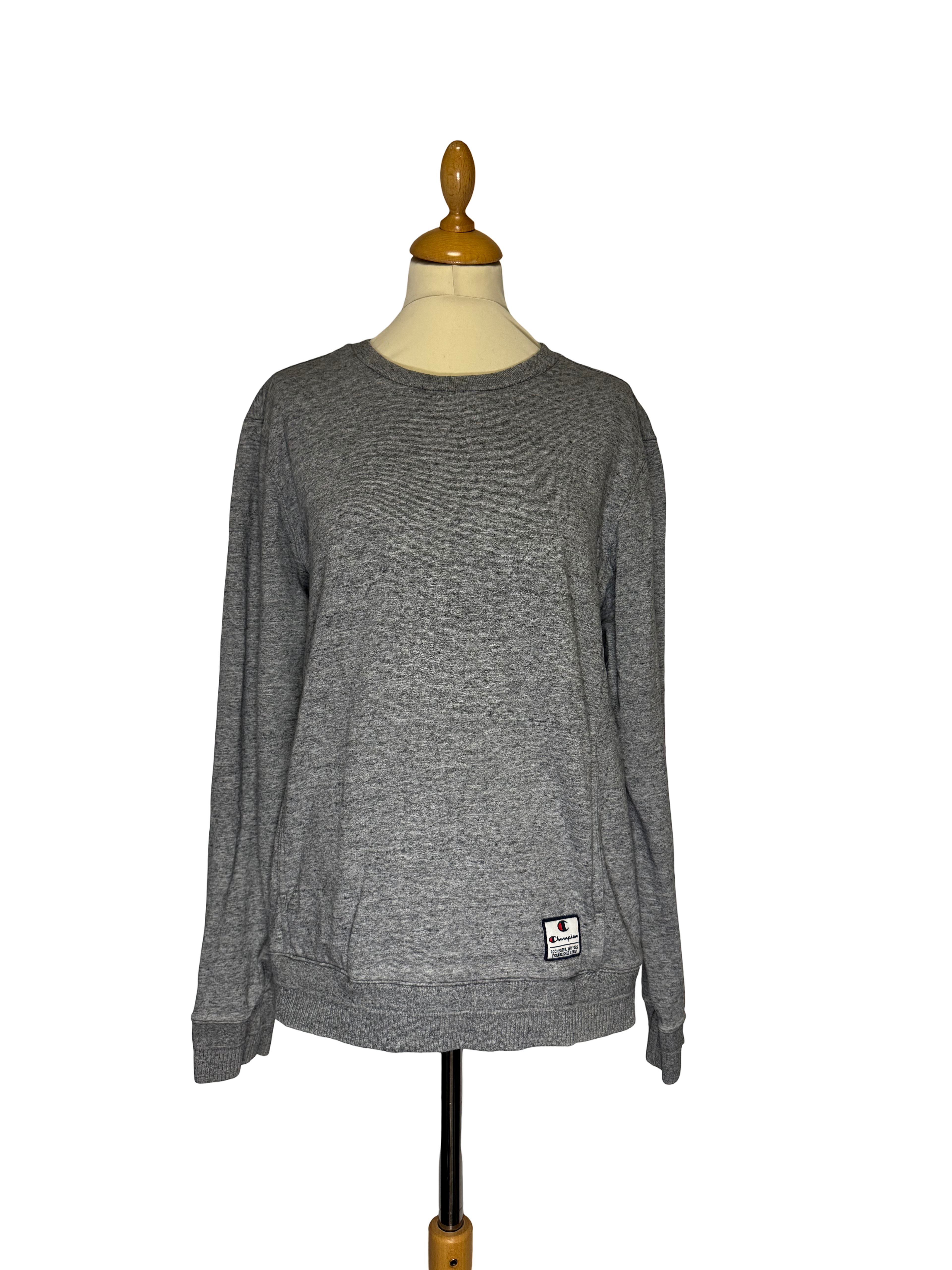 Sweat gris champion