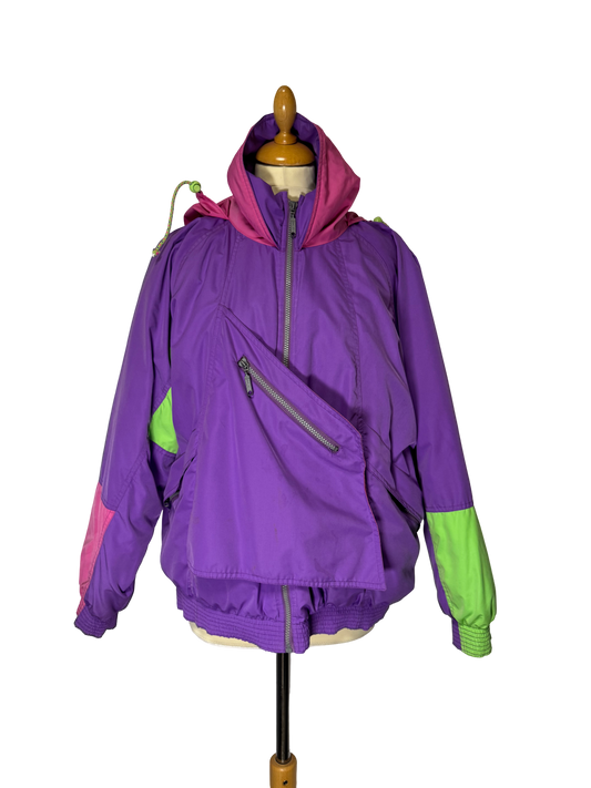Blouson violet 90s