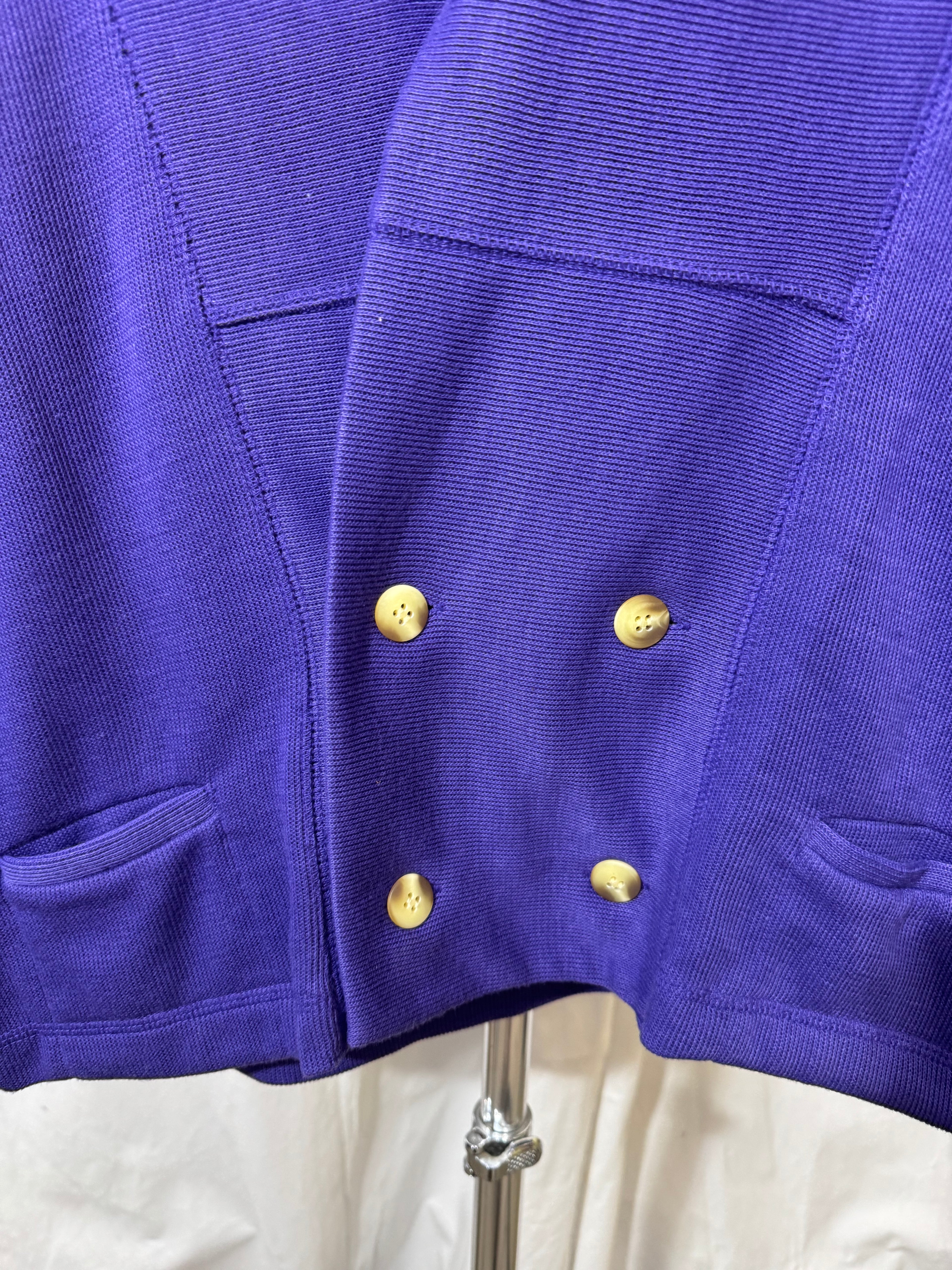 Cardigan violet NafNaf