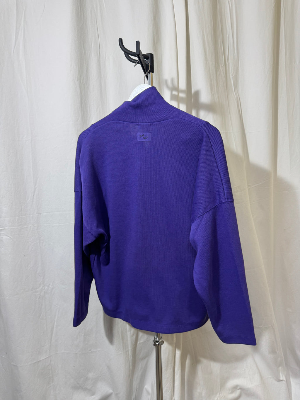 Cardigan violet NafNaf
