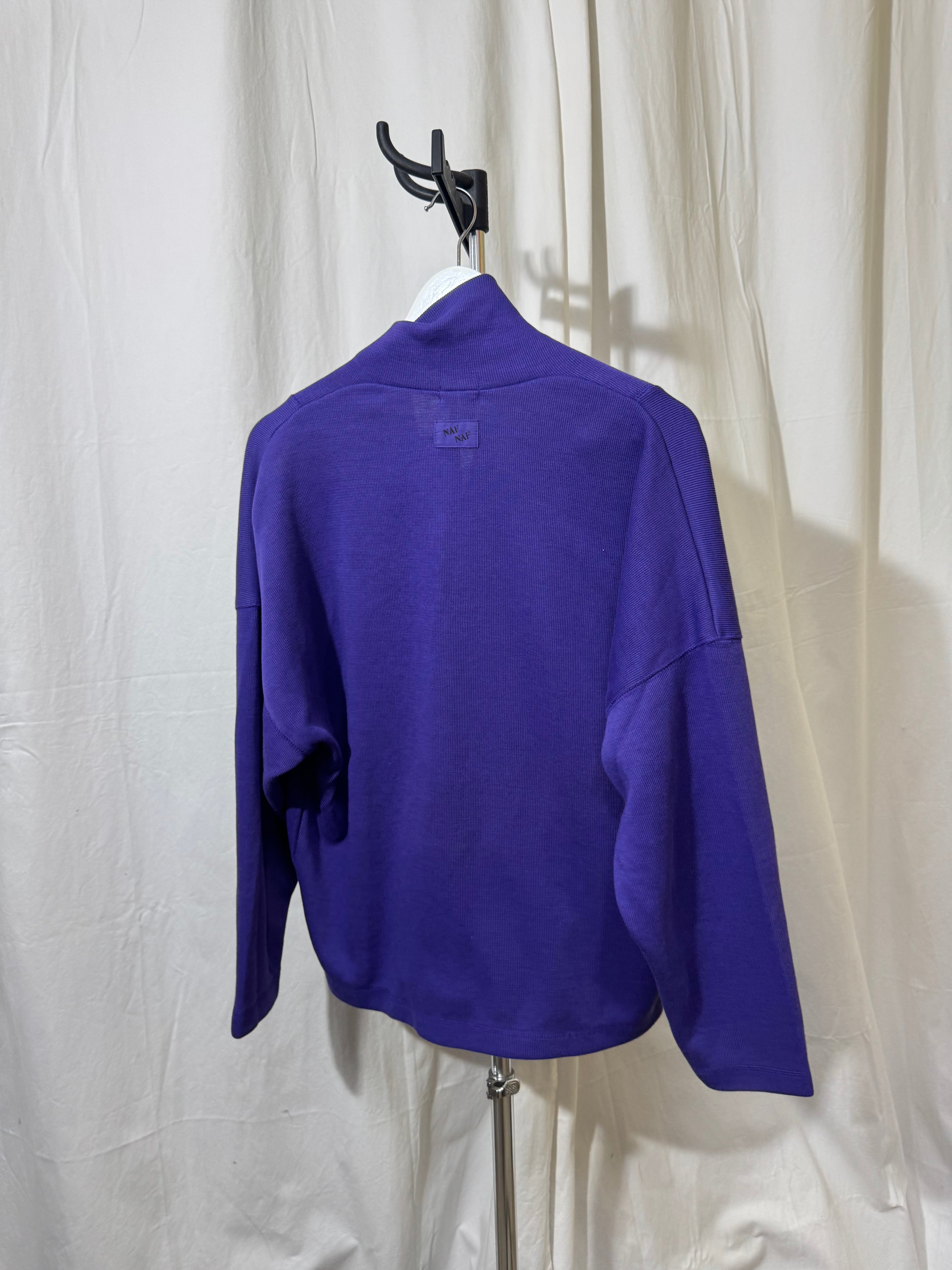 Cardigan violet NafNaf