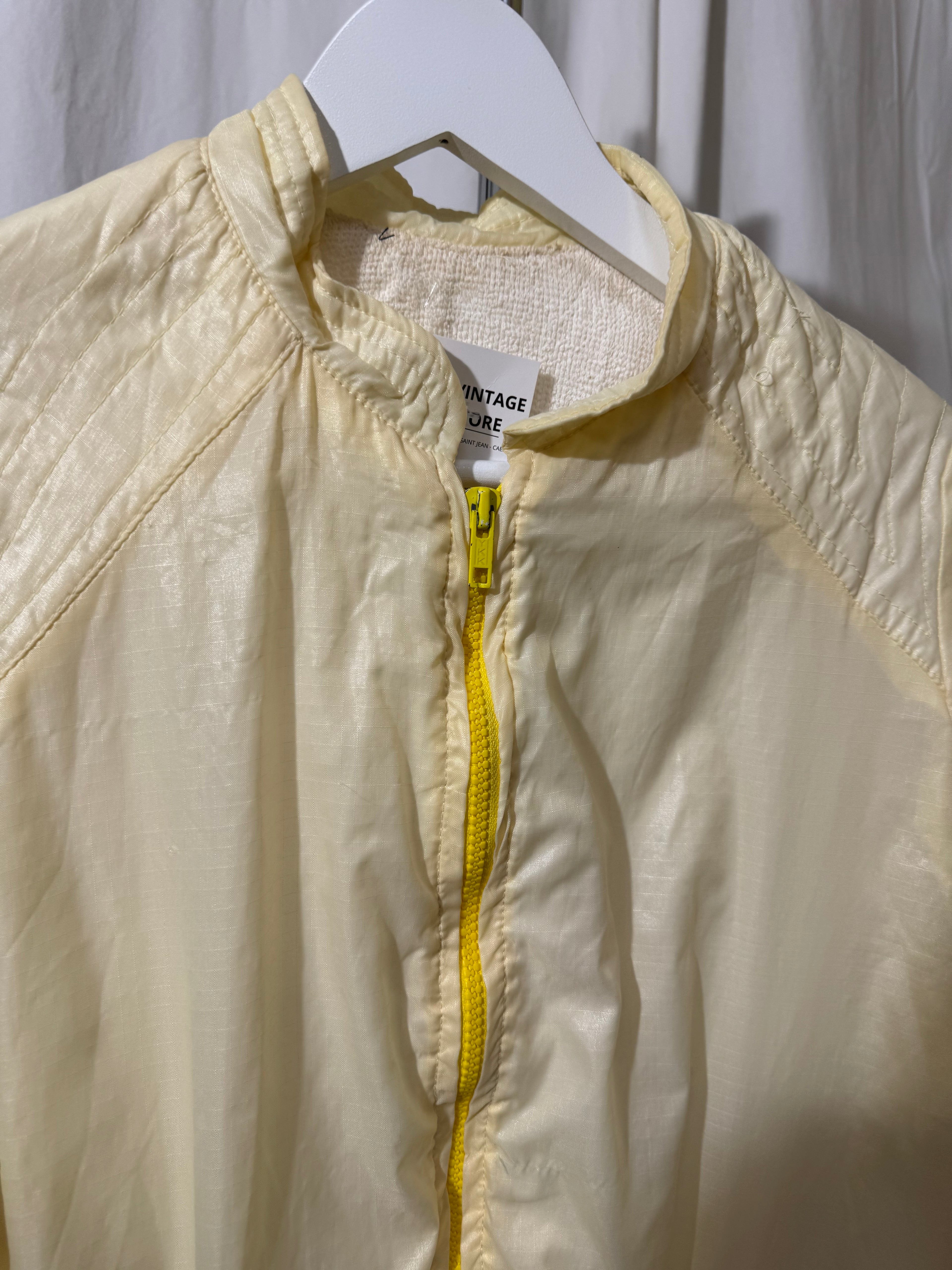 Blouson jaune 80s