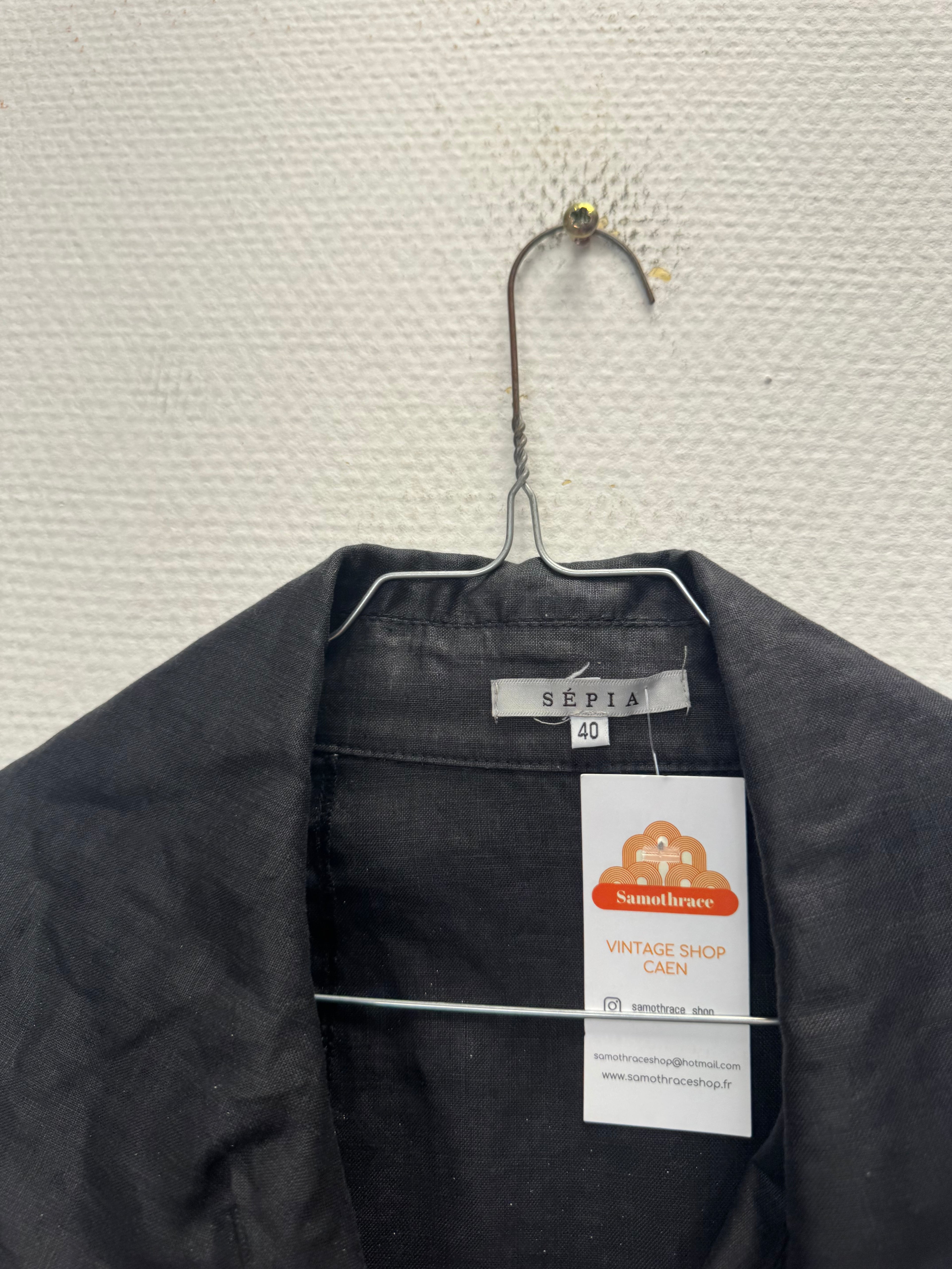 Blouse en lin Y2K