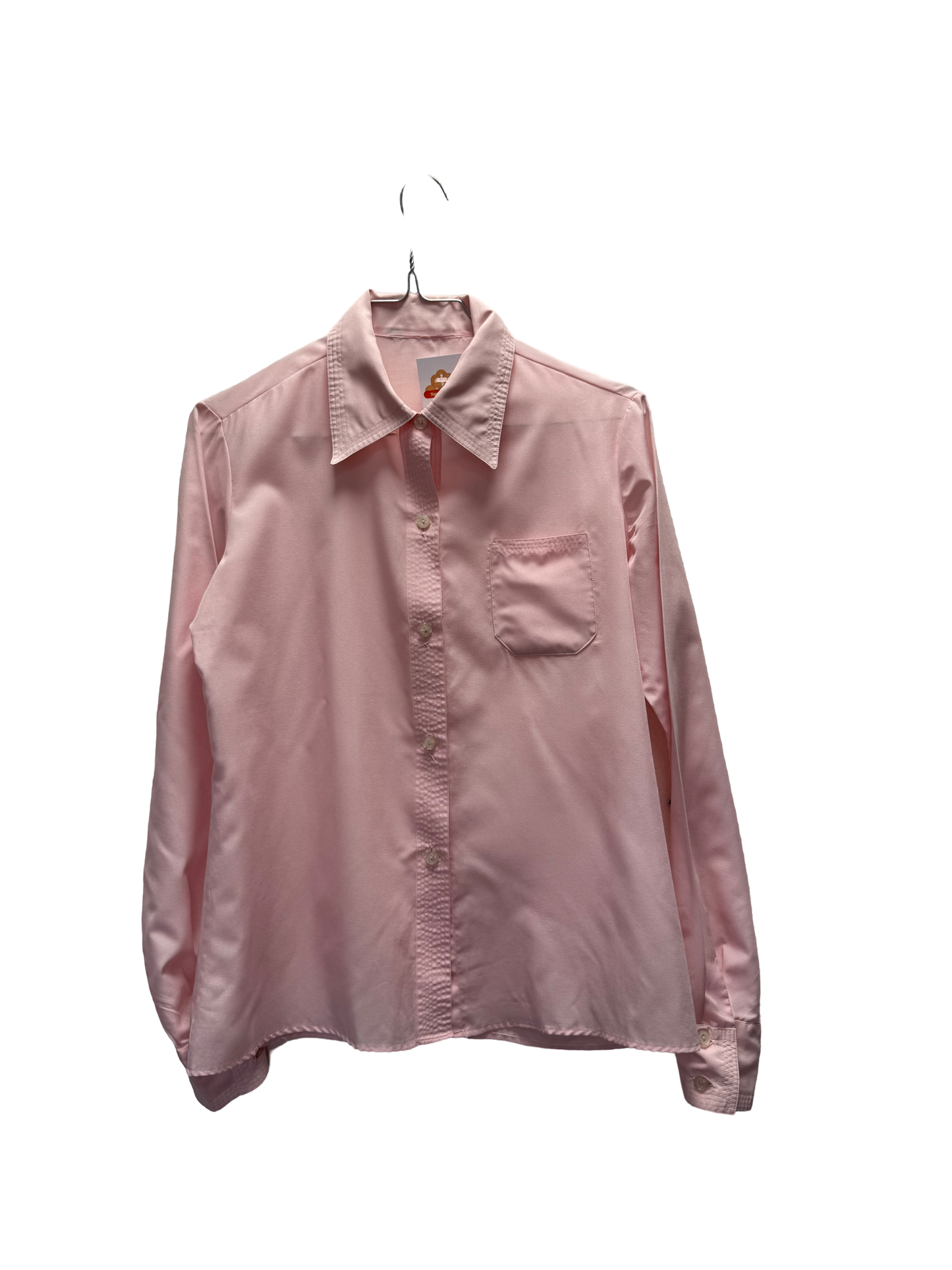 Chemise rose 70s