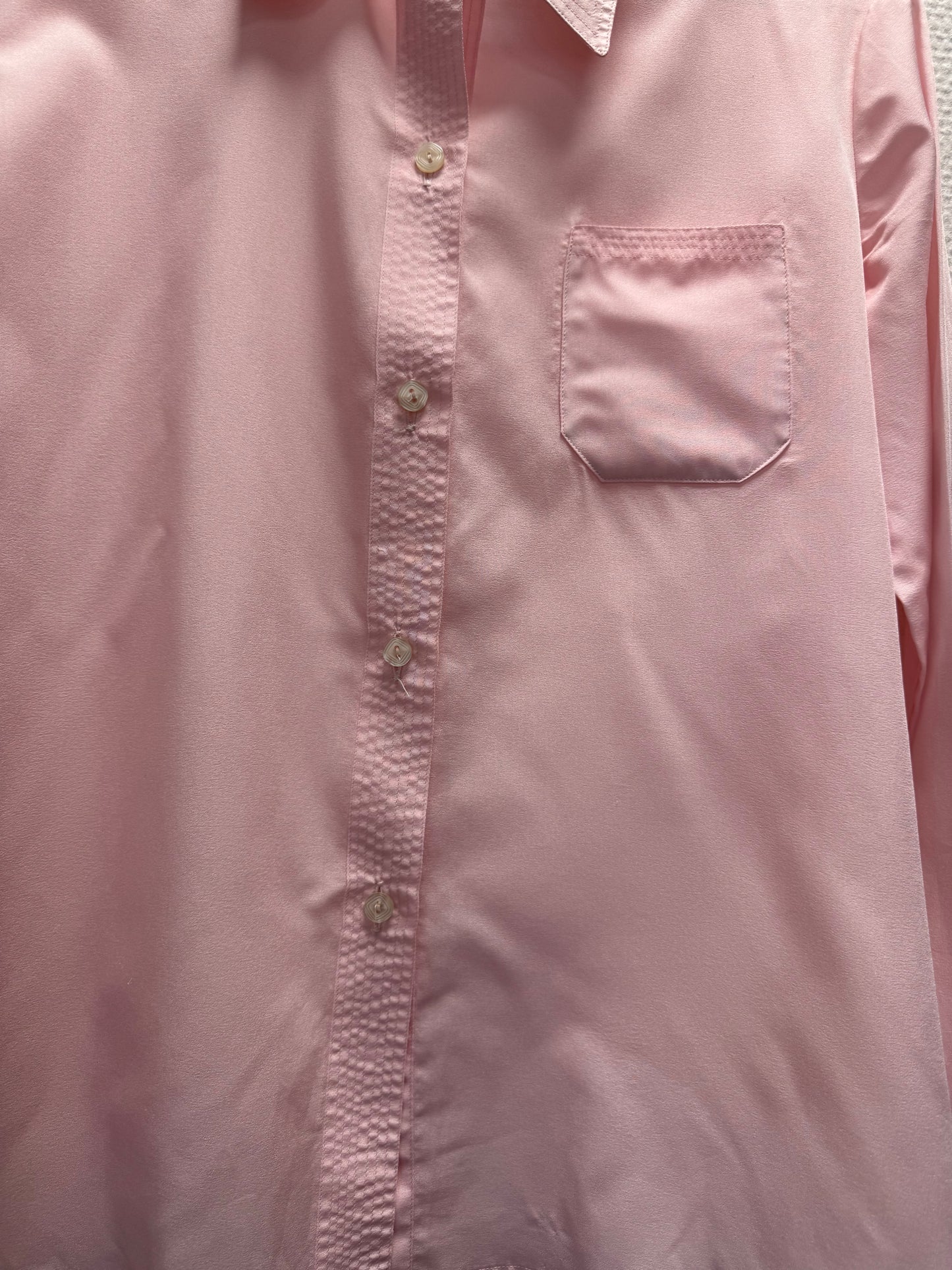 Chemise rose 70s