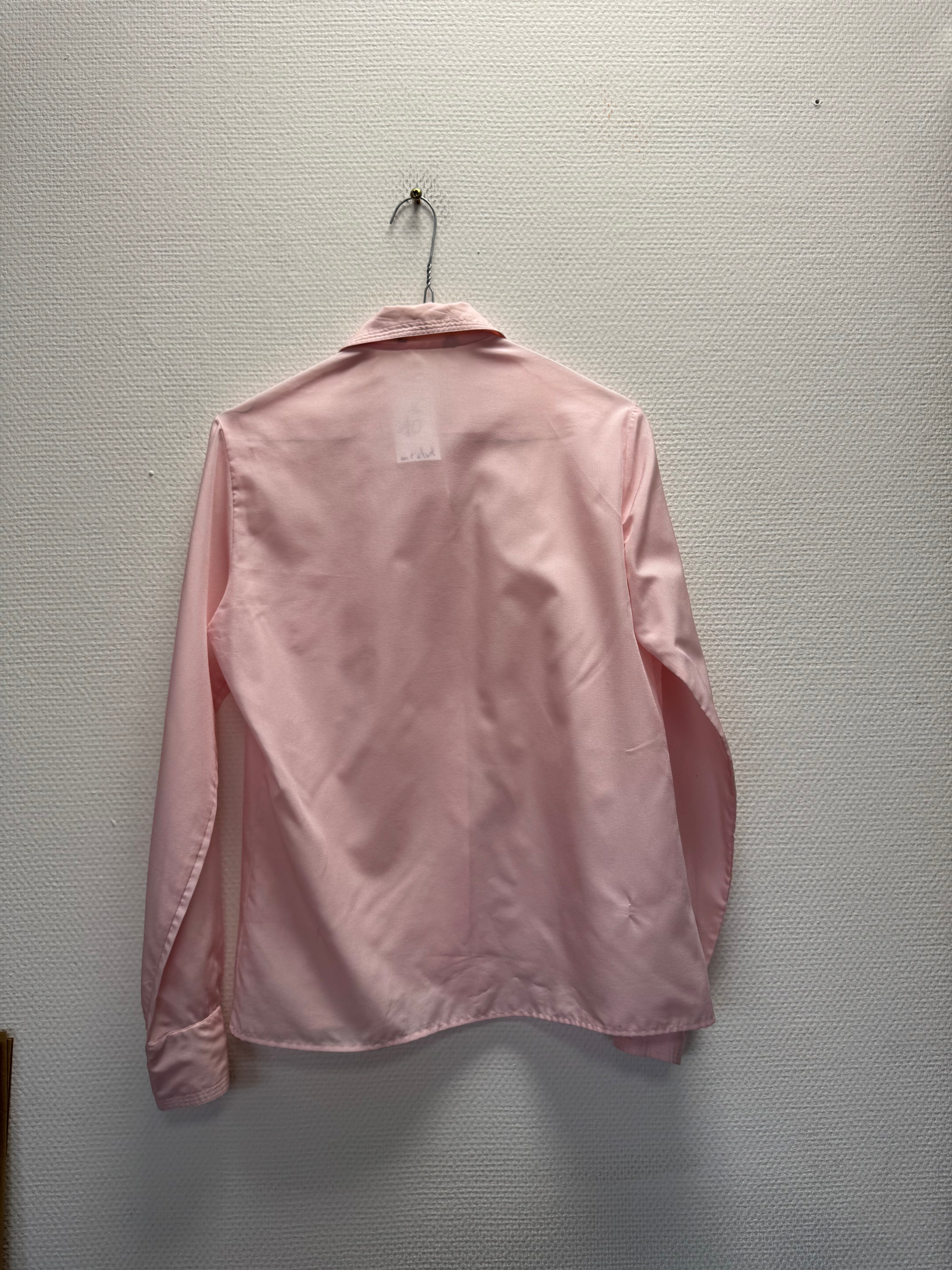 Chemise rose 70s