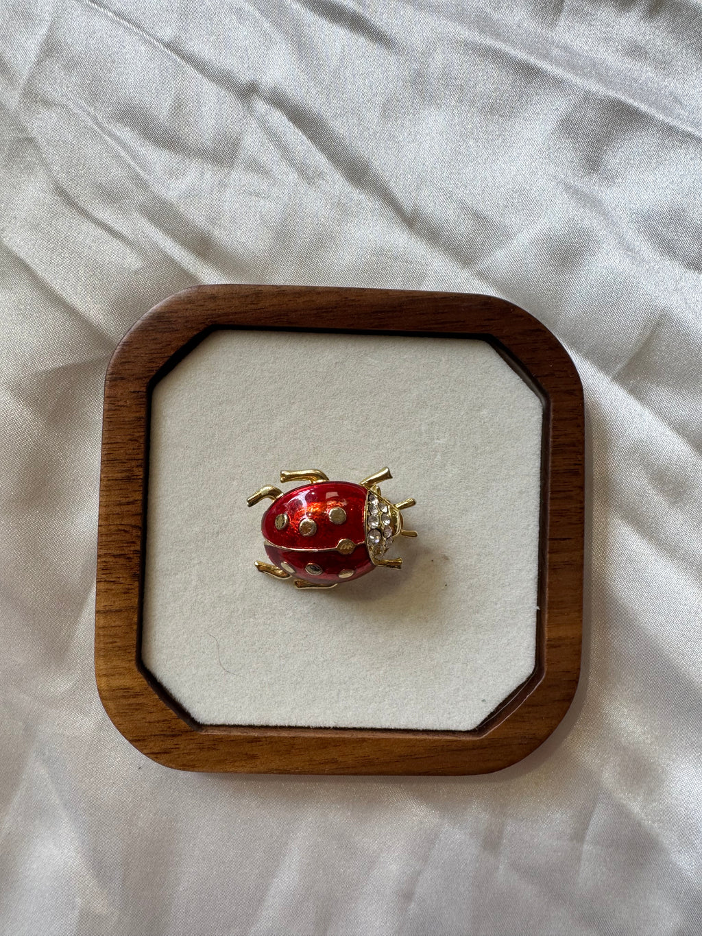 Broche coccinelle