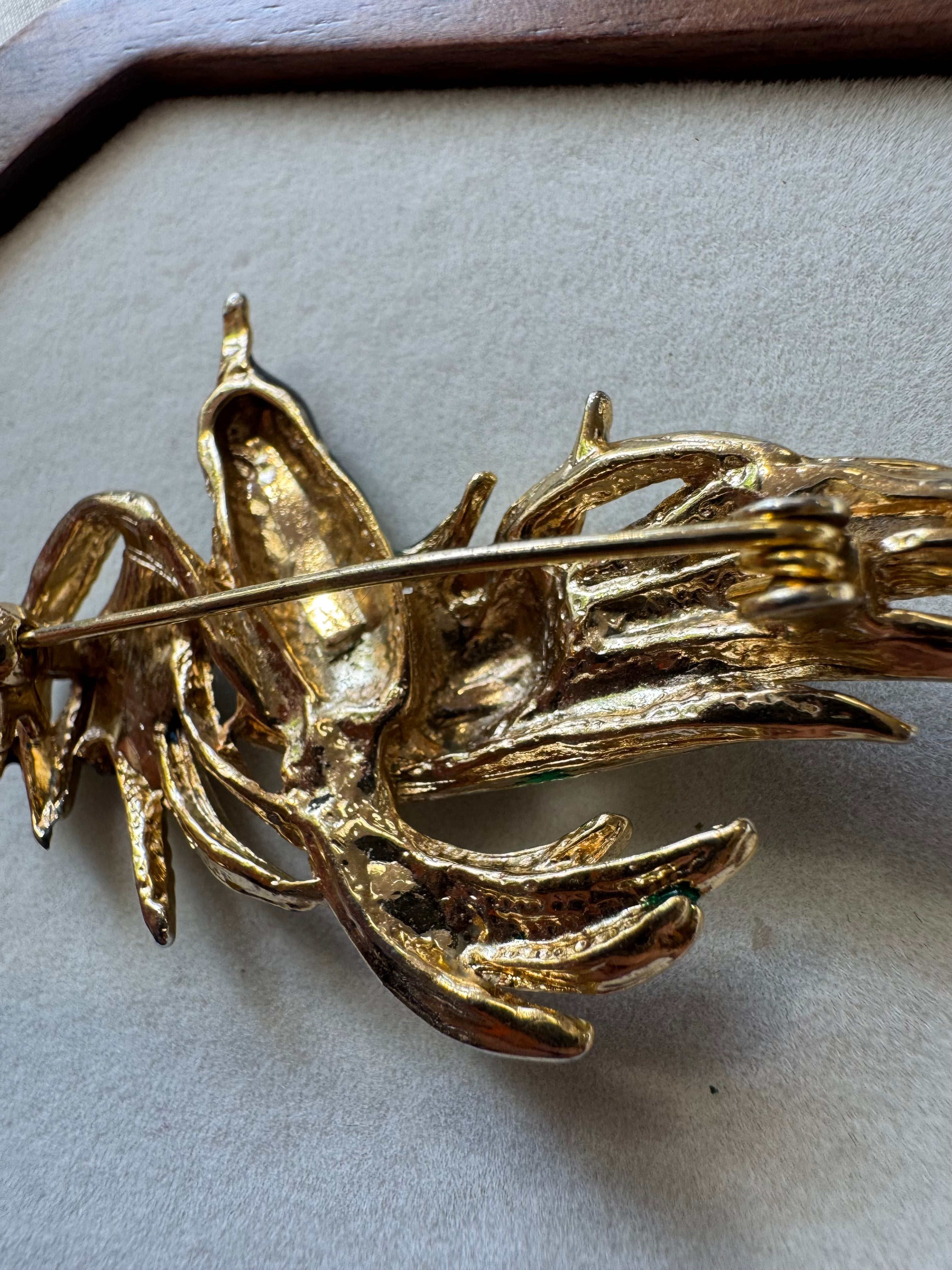 Broche oiseau