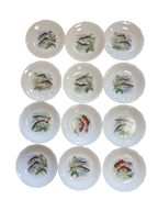 Service à poisson en porcelaine