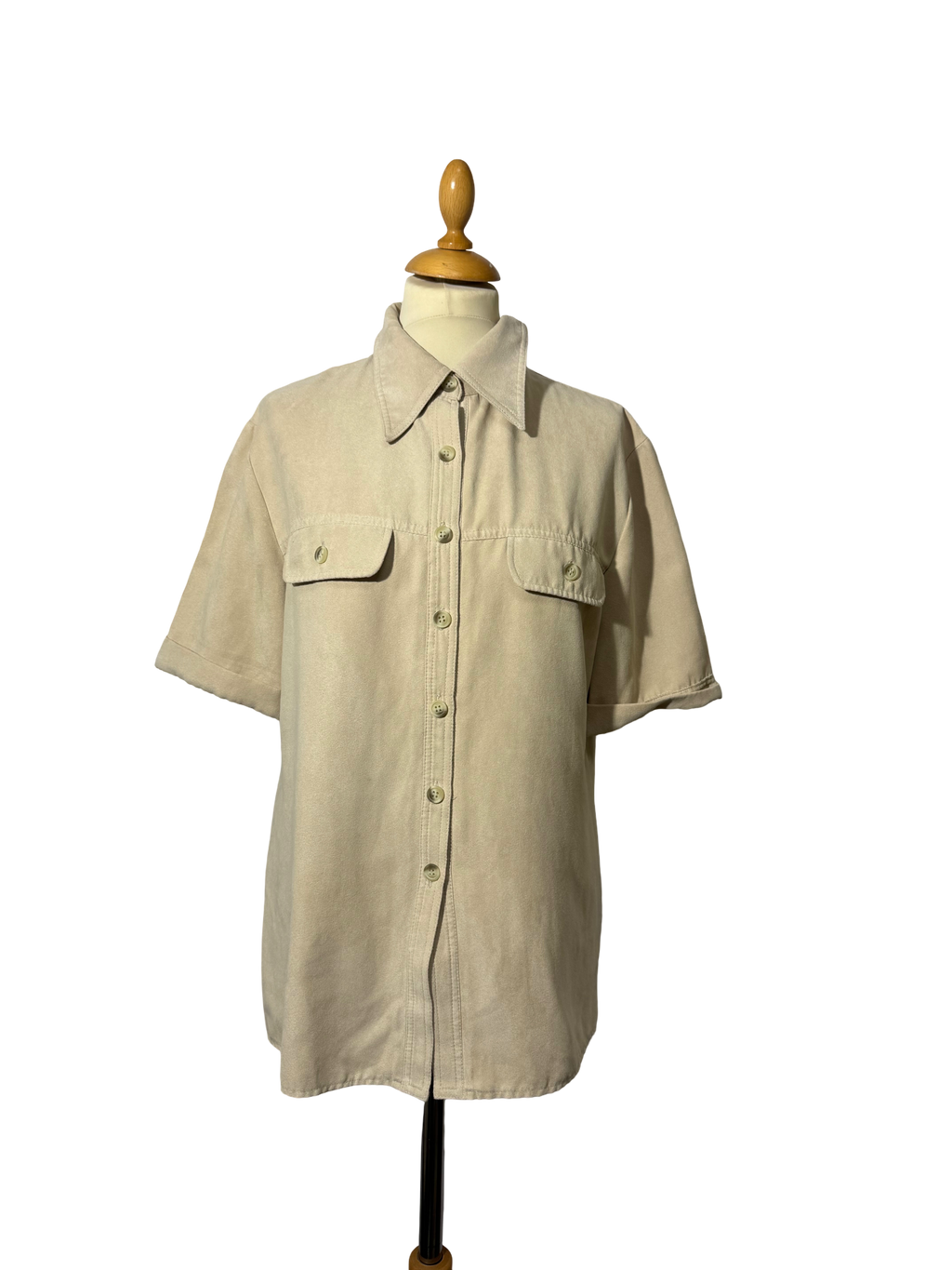 Chemise peau de pêche