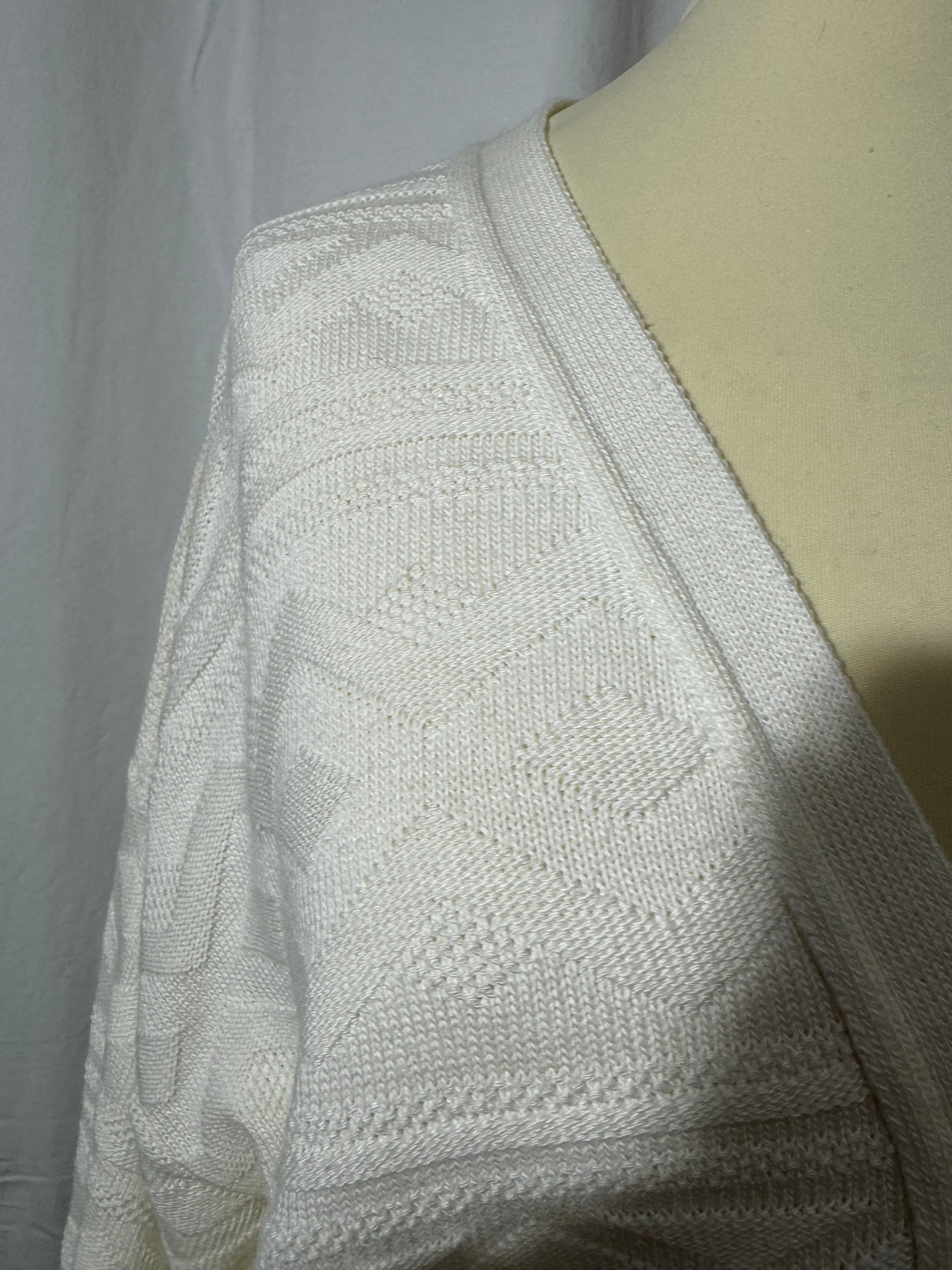 Cardigan blanc