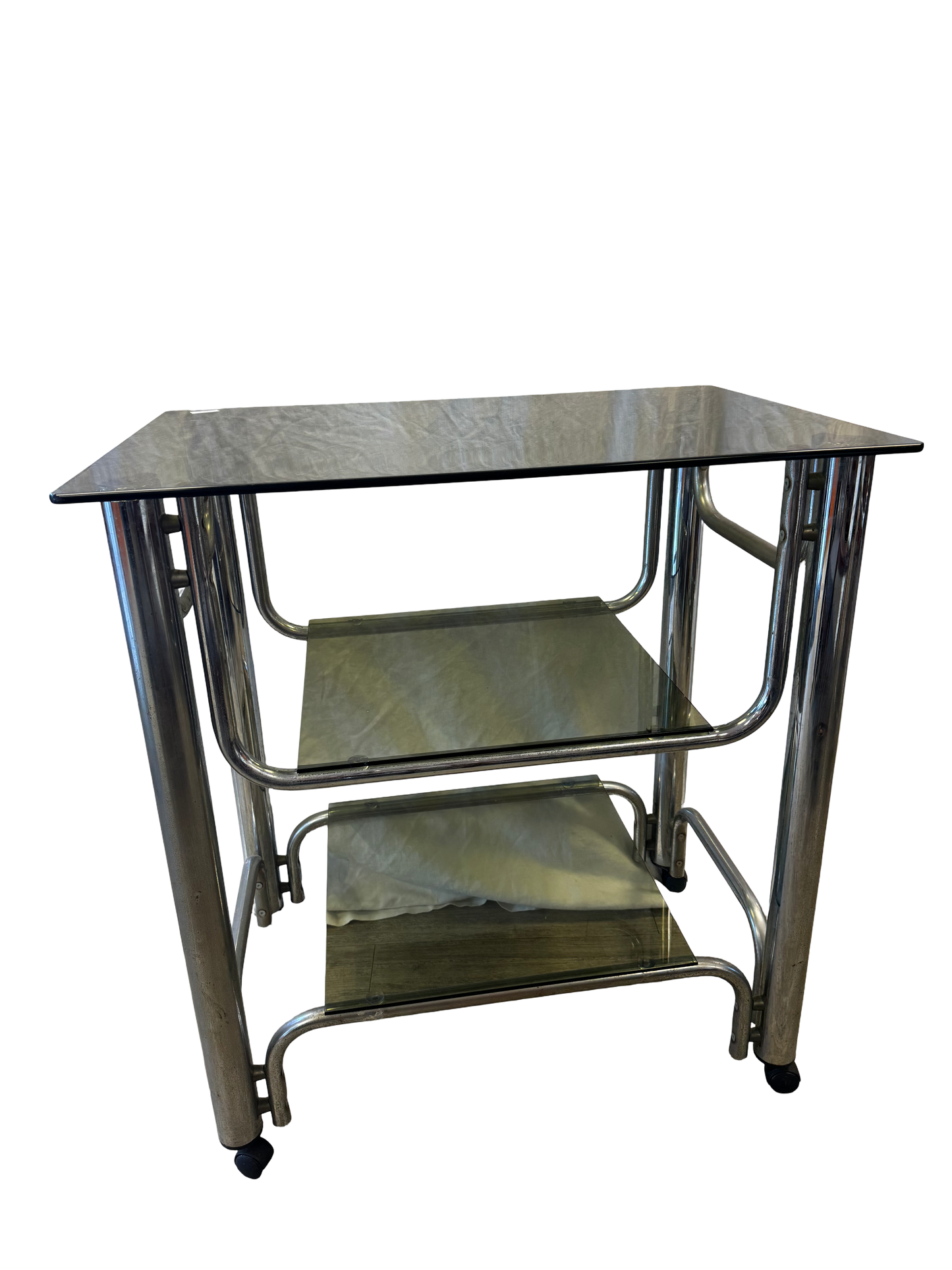 Desserte à roulettes 70s