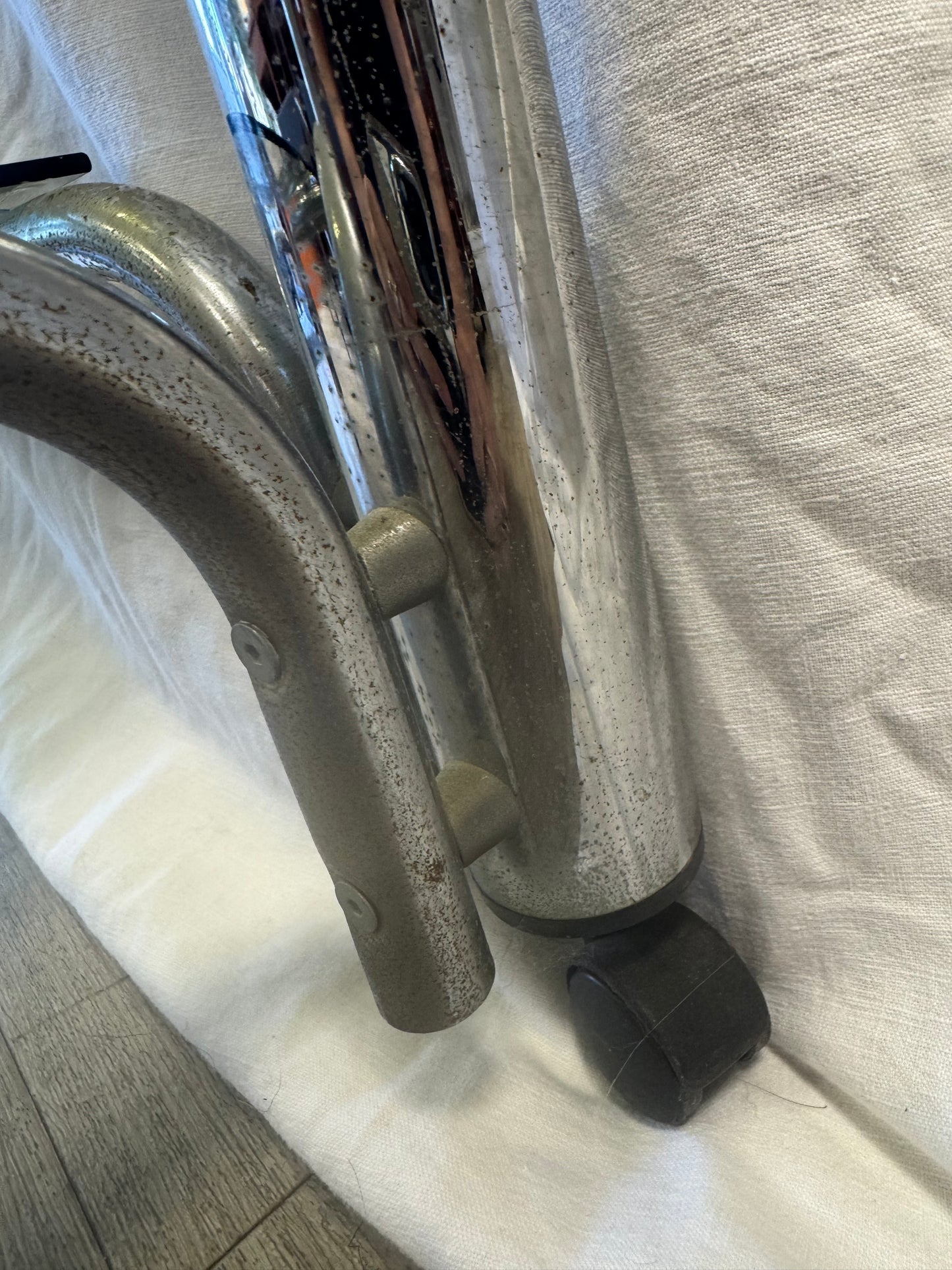 Desserte à roulettes 70s