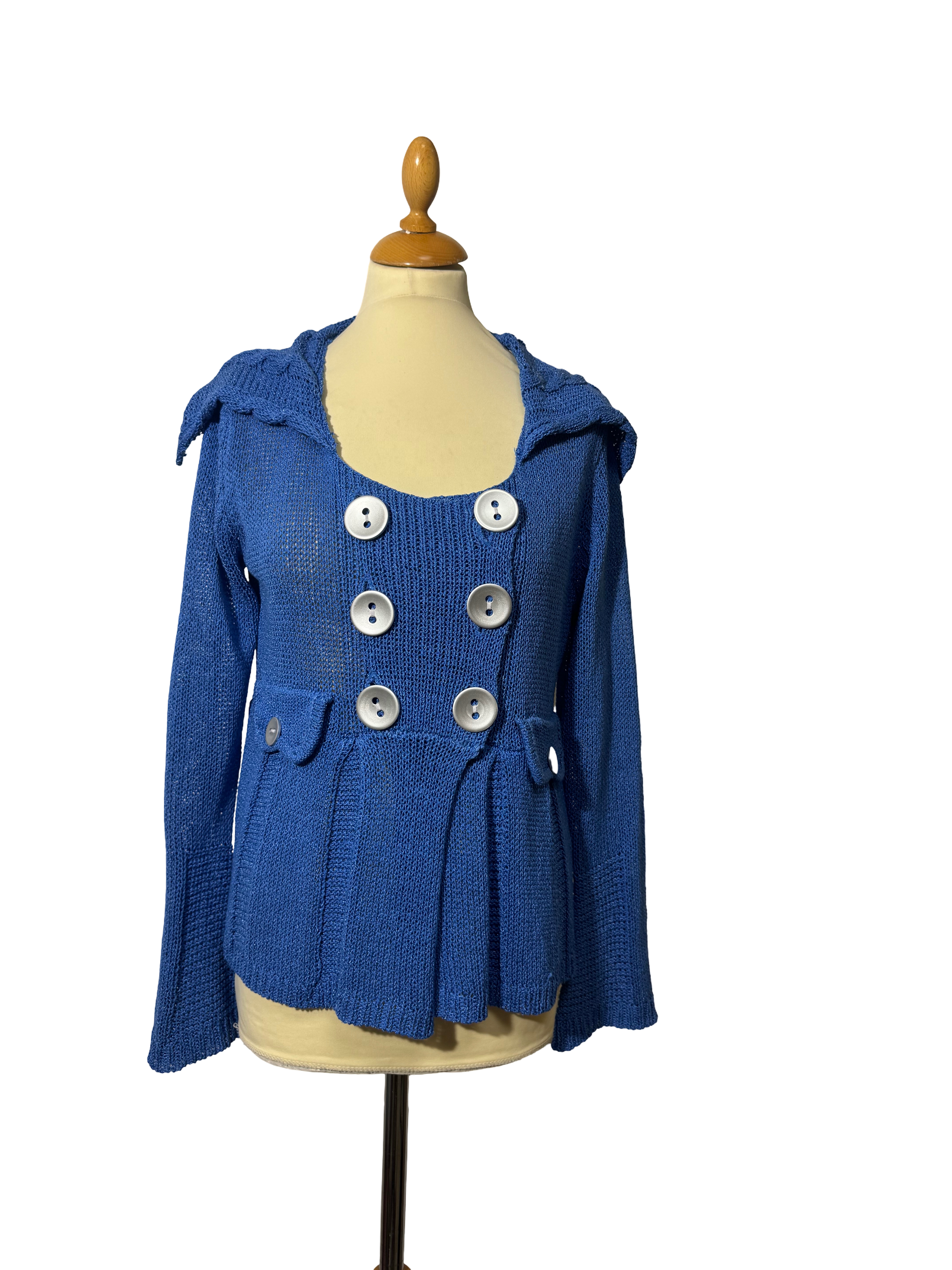 Gilet bleu Y2K