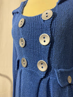 Gilet bleu Y2K