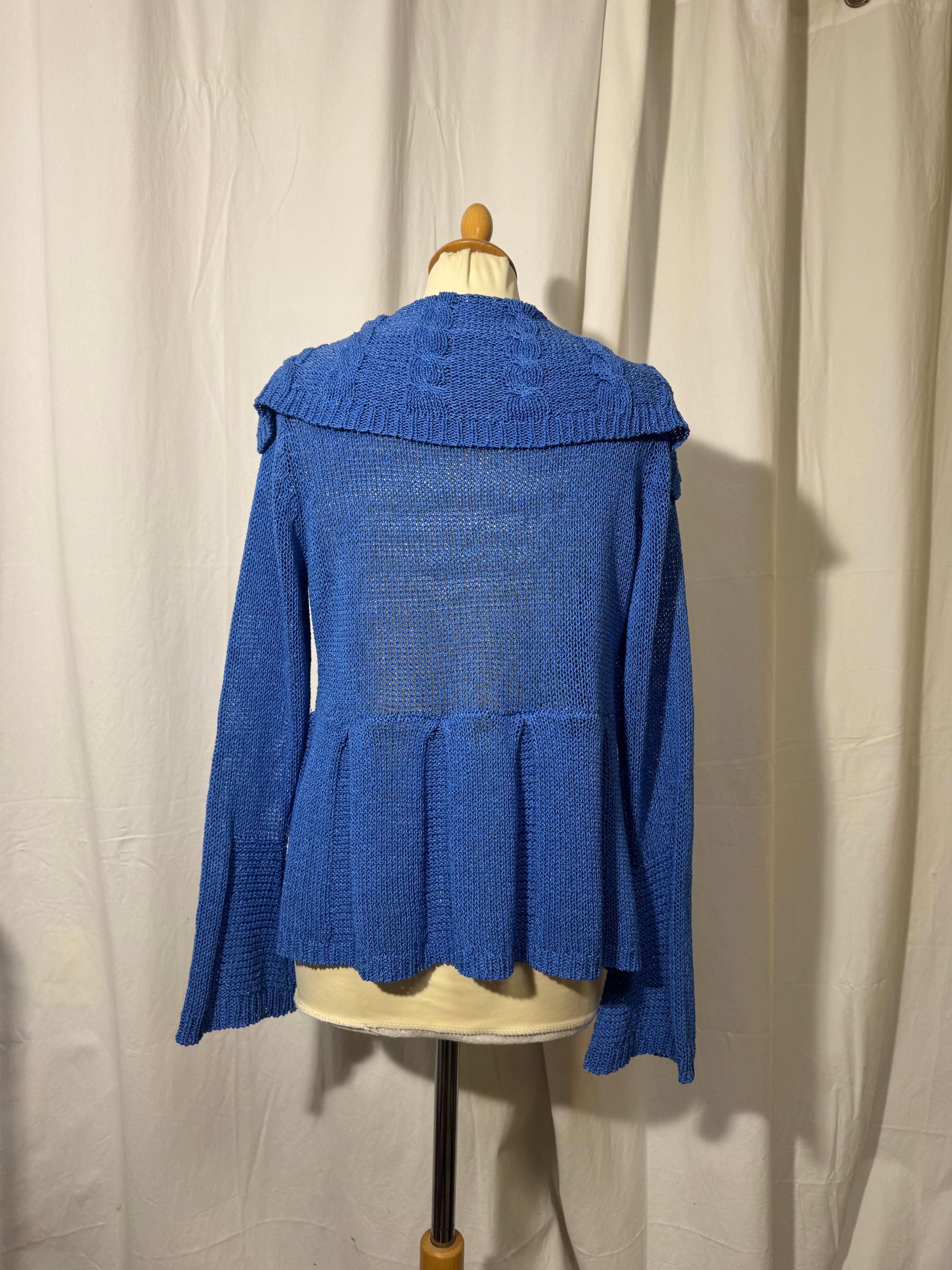 Gilet bleu Y2K