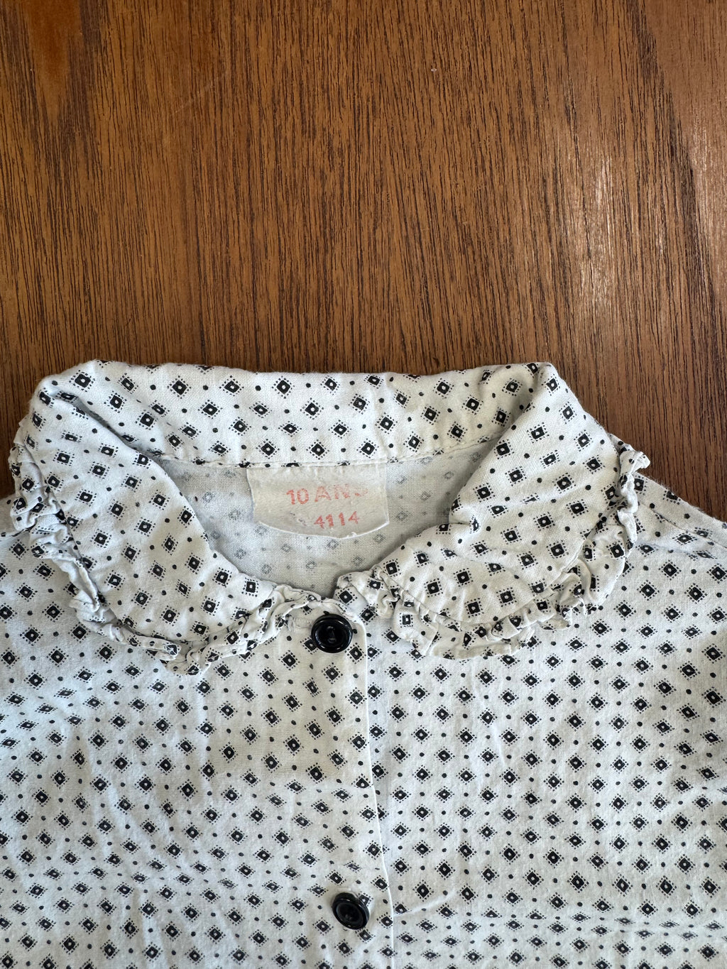 Chemise à motifs