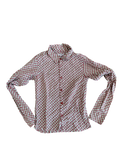 Chemise à fleurs 70s
