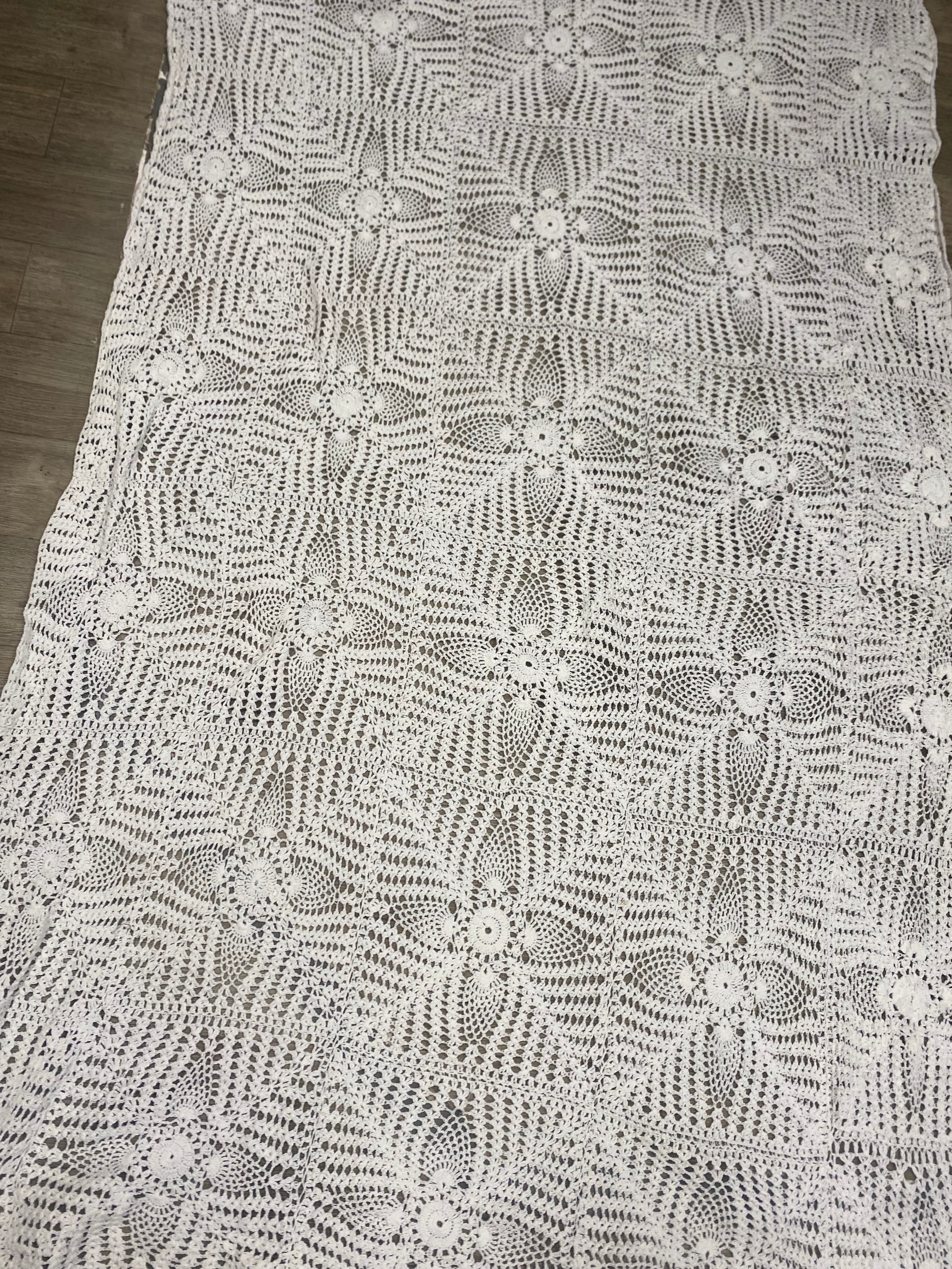 Couverture en crochet