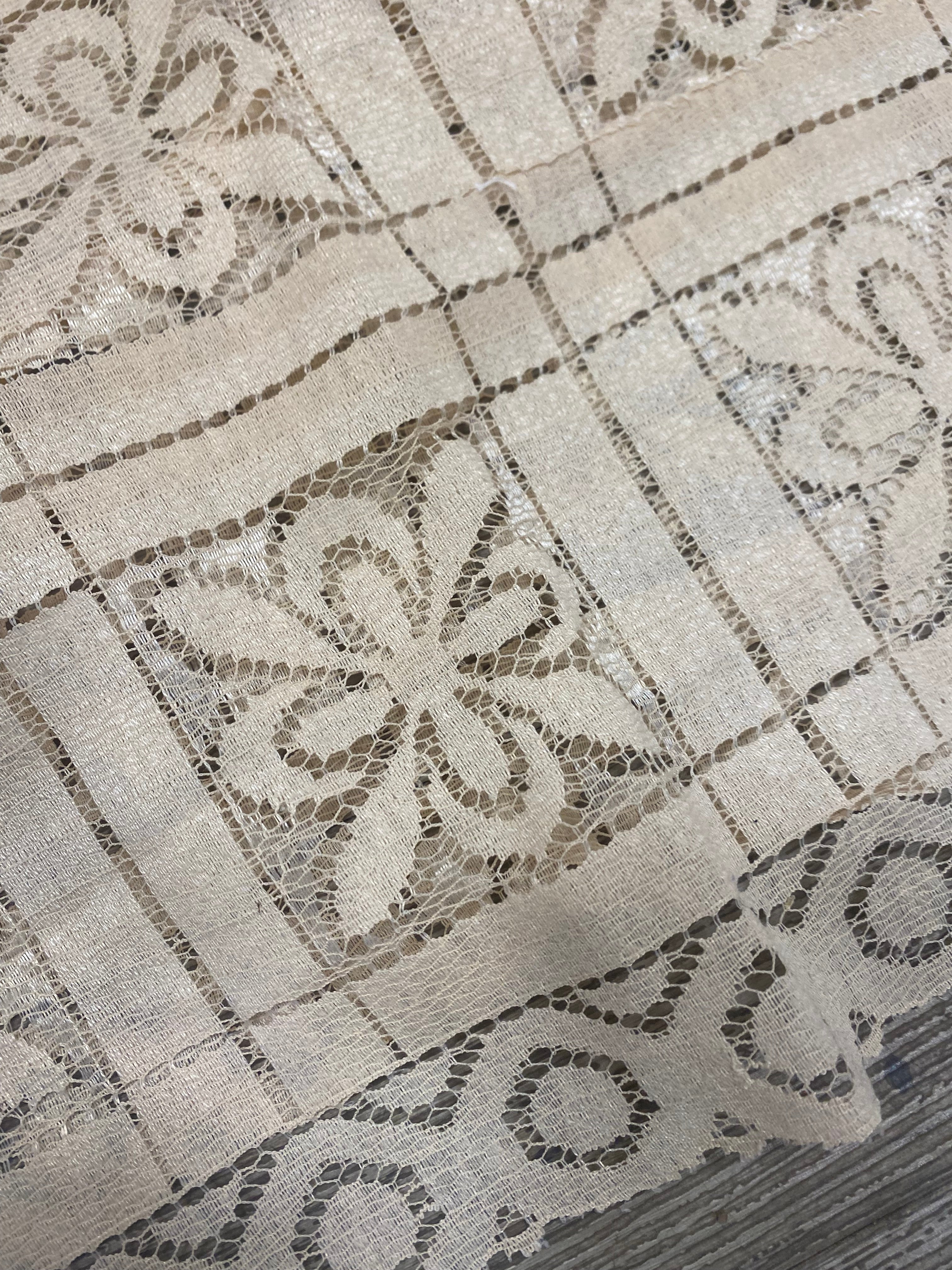 Nappe en dentelle