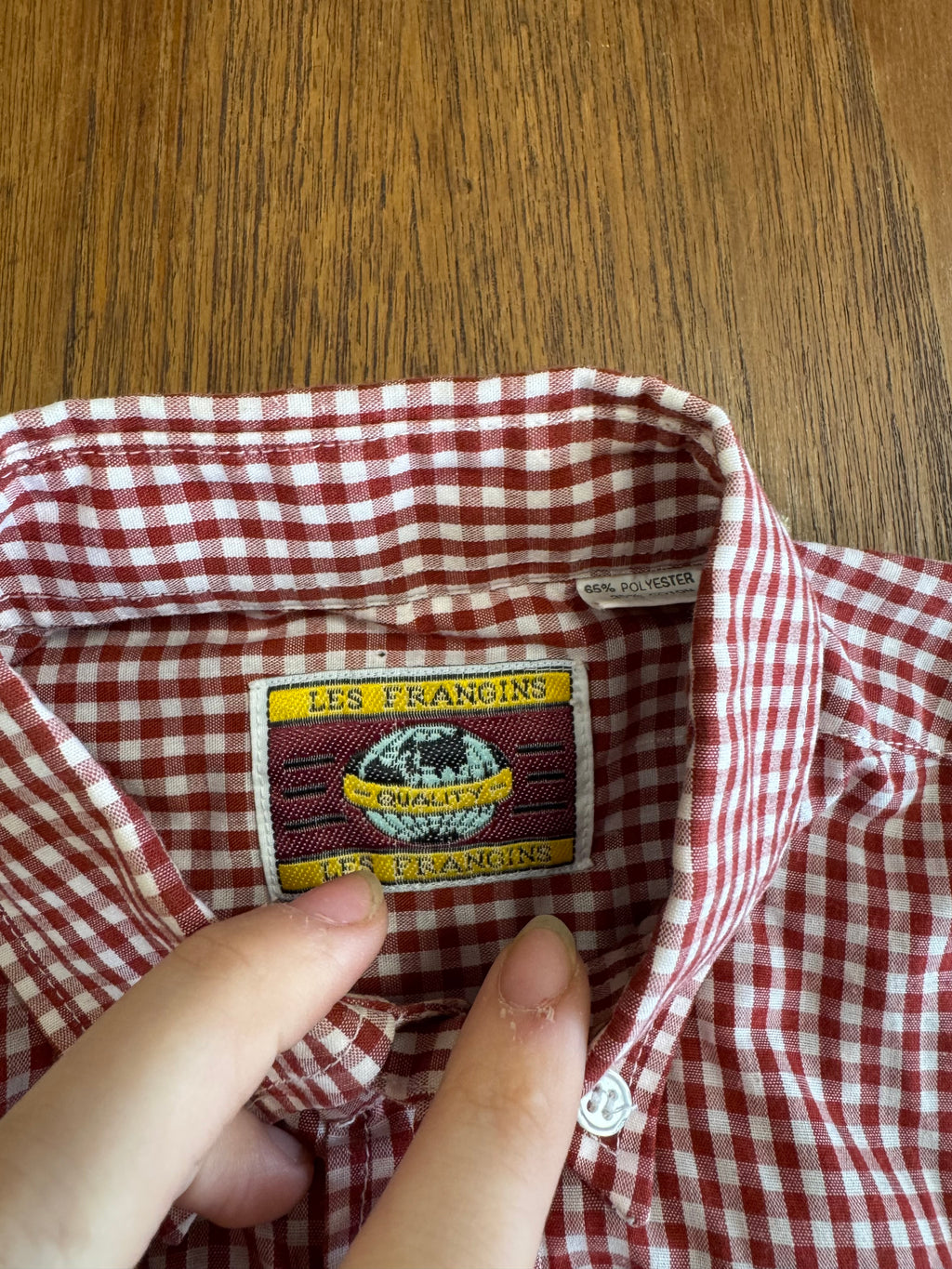 Chemise vichy