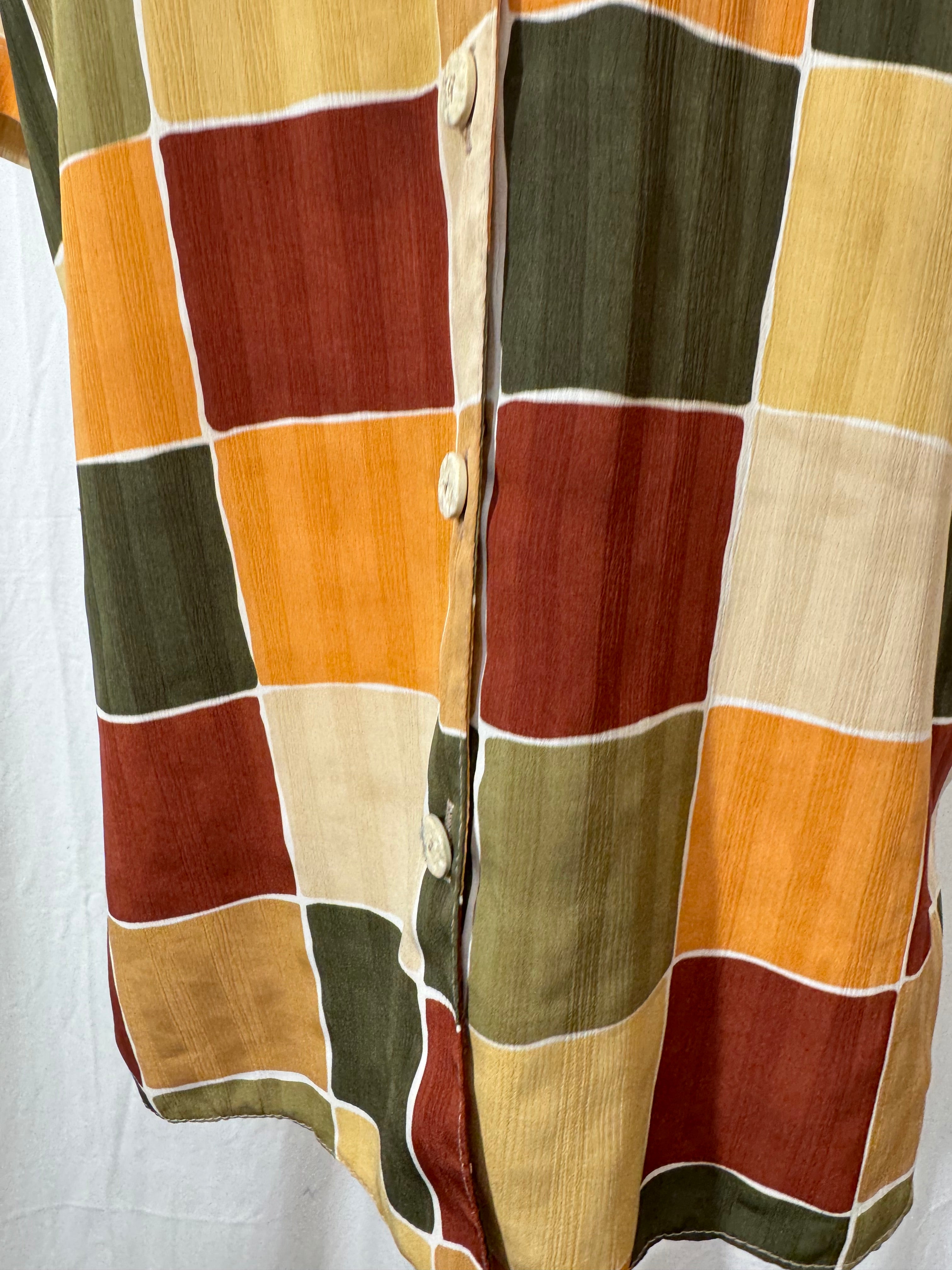 Chemise à motifs
