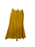 Jupe longue jaune