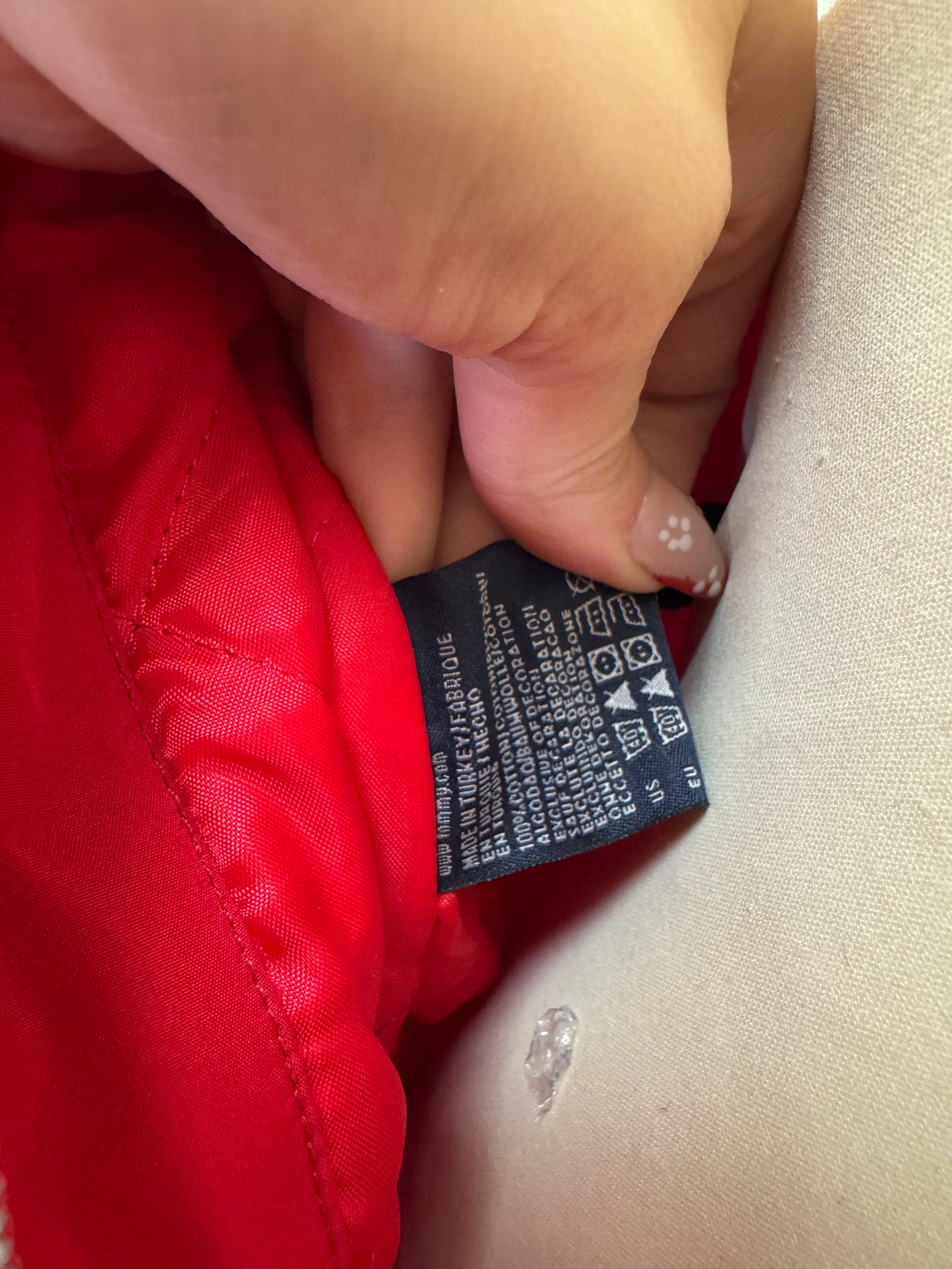 Blouson rouge Tommy Hilfiger