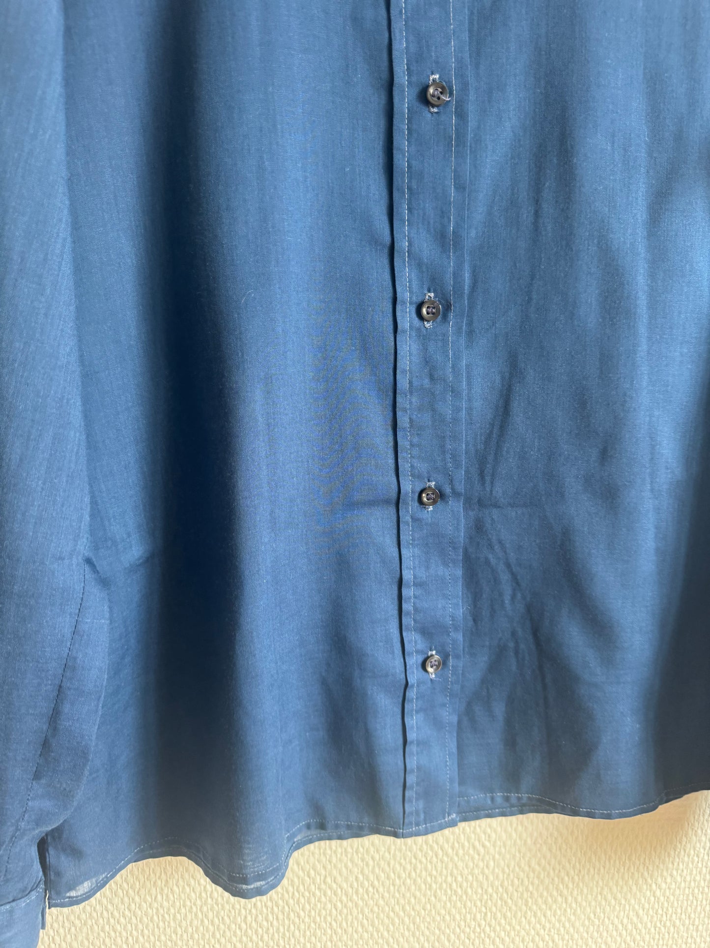 Chemise bleu 70s