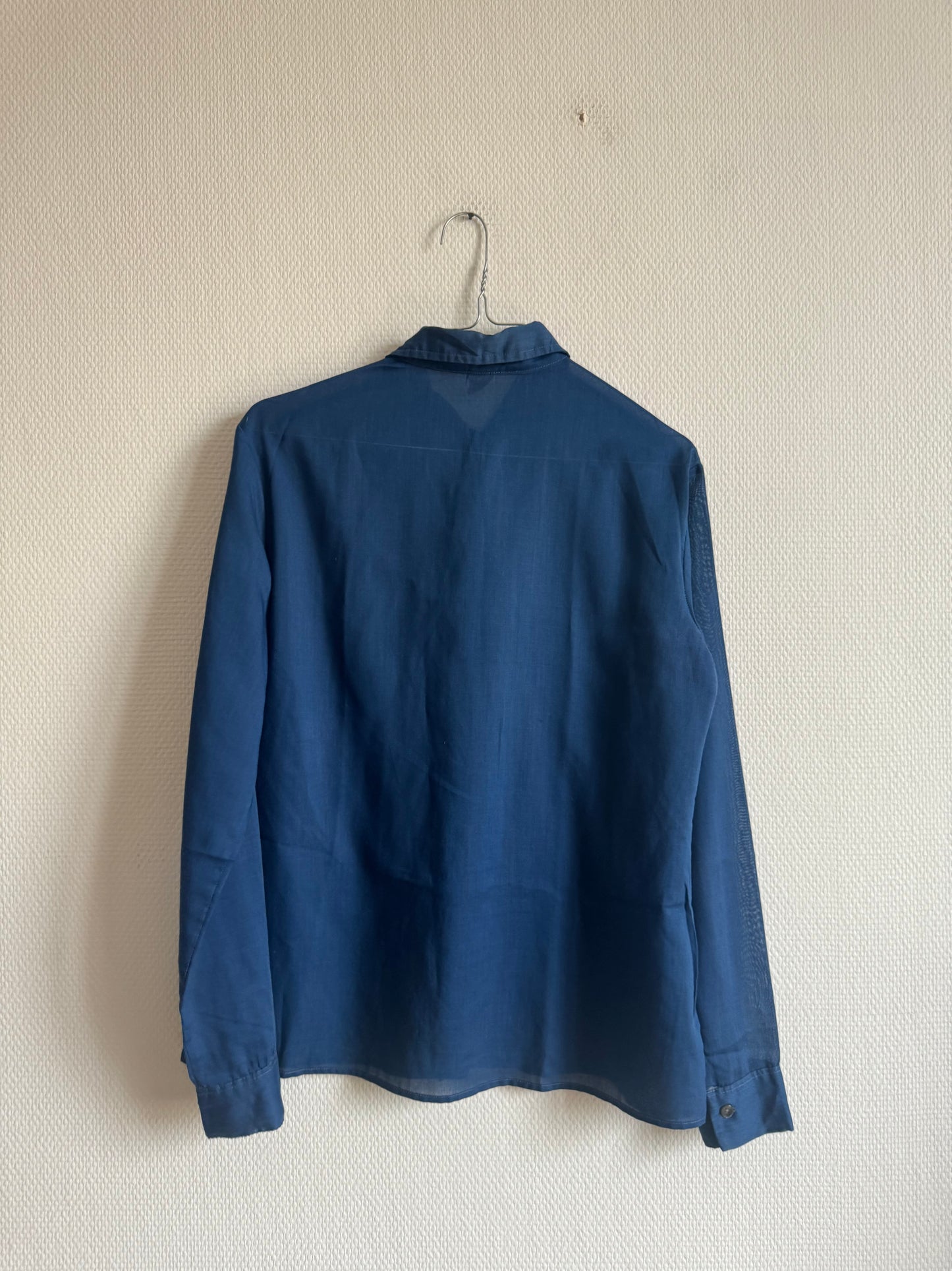 Chemise bleu 70s