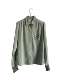 Chemise verte 80s