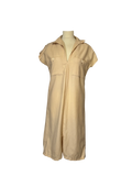Robe longue beige