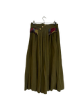 Jupe longue kaki