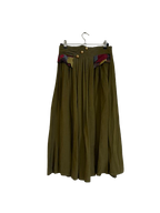 Jupe longue kaki
