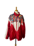 Blouson rouge 90s