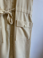 Robe jaune 70s