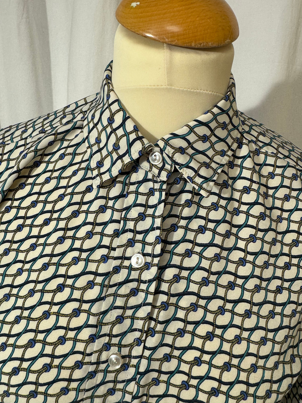 Chemise à motifs 80s