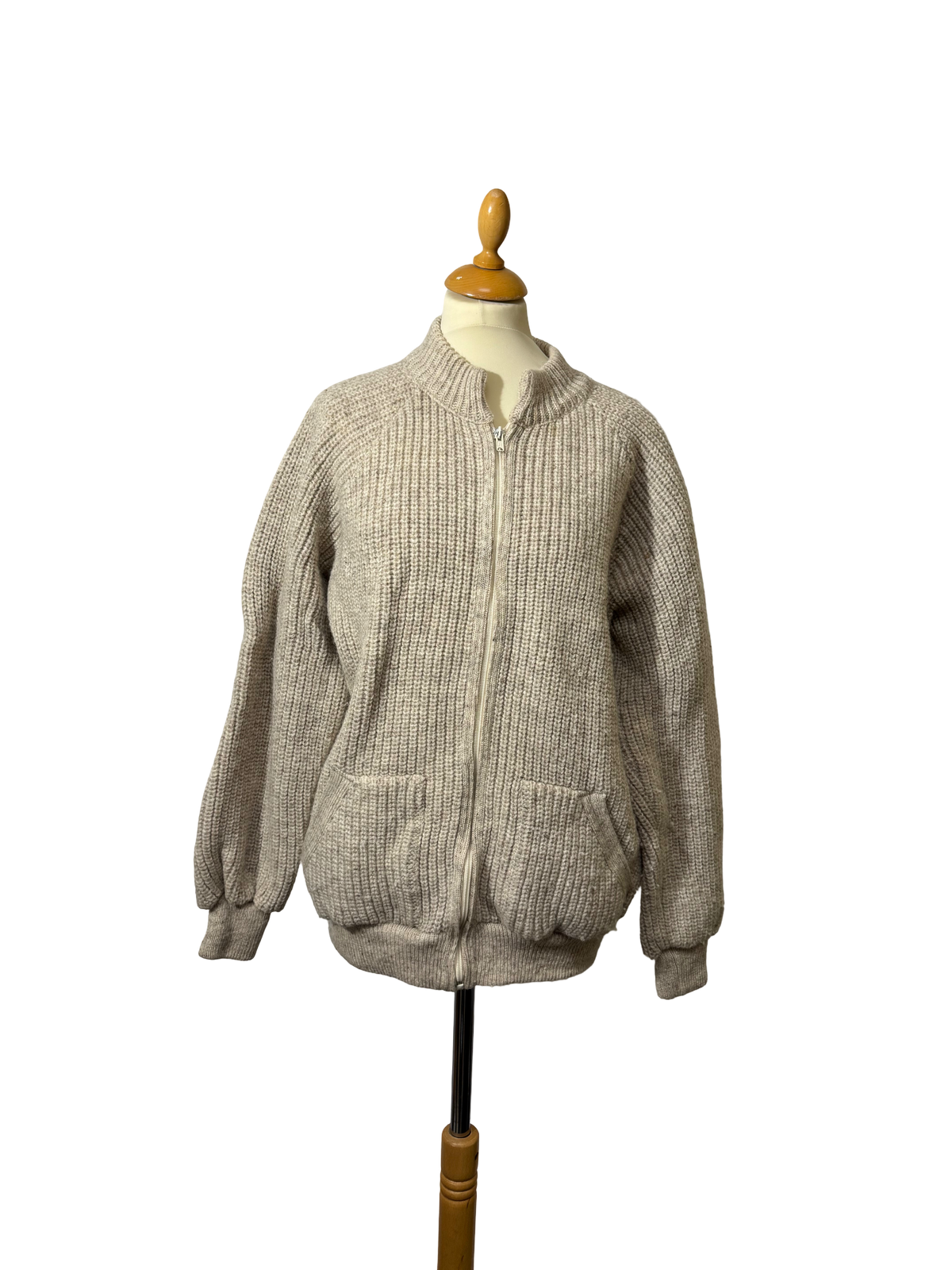 Gilet beige 70s