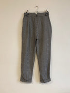 Pantalon pied de poule 80s