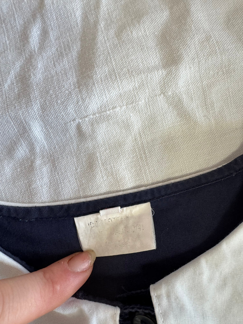 Robe bleu marine