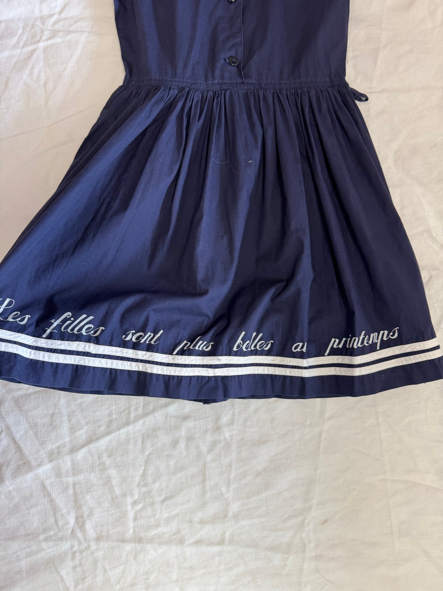 Robe bleu marine